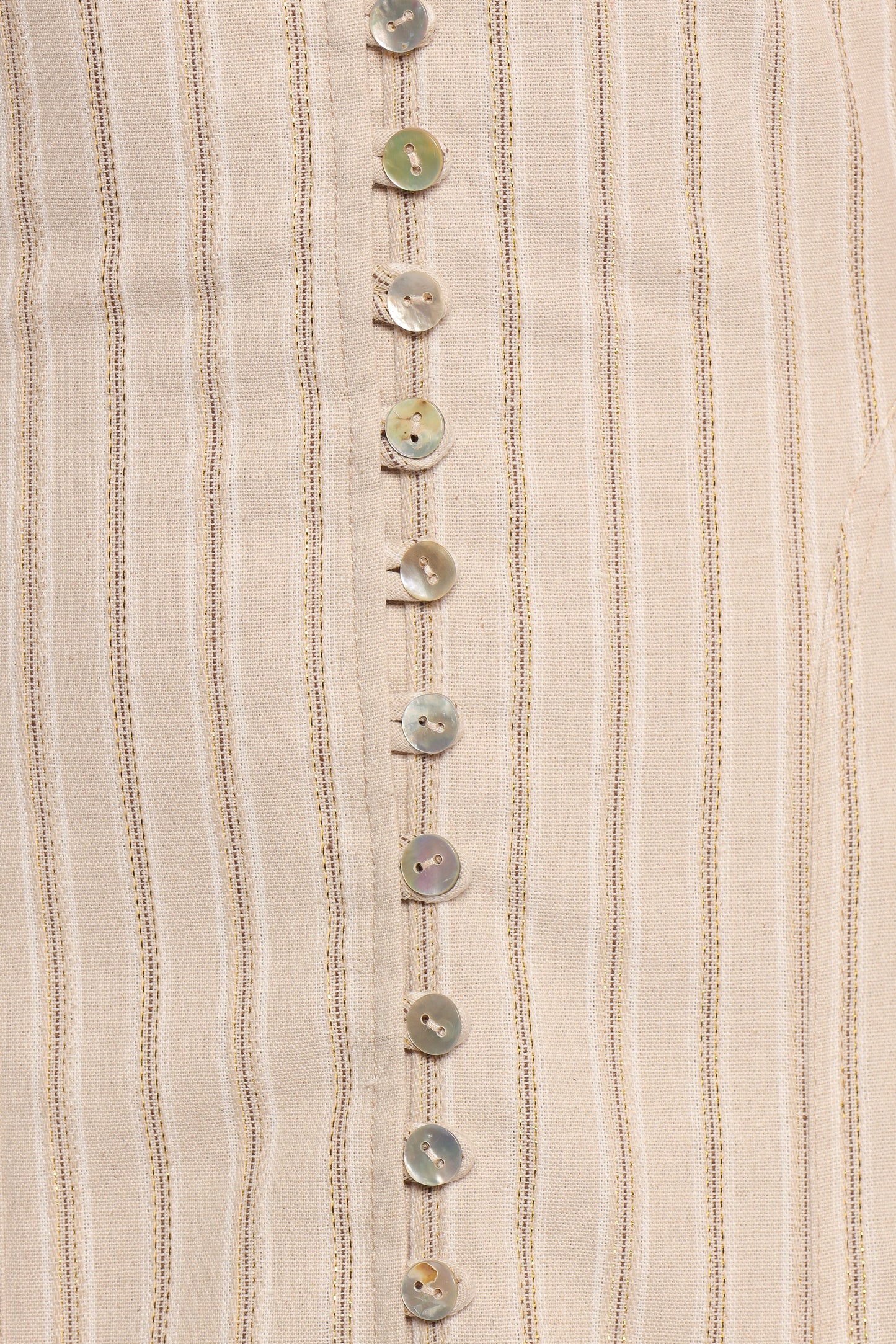 Aisling Midi Dress - Beige Gold