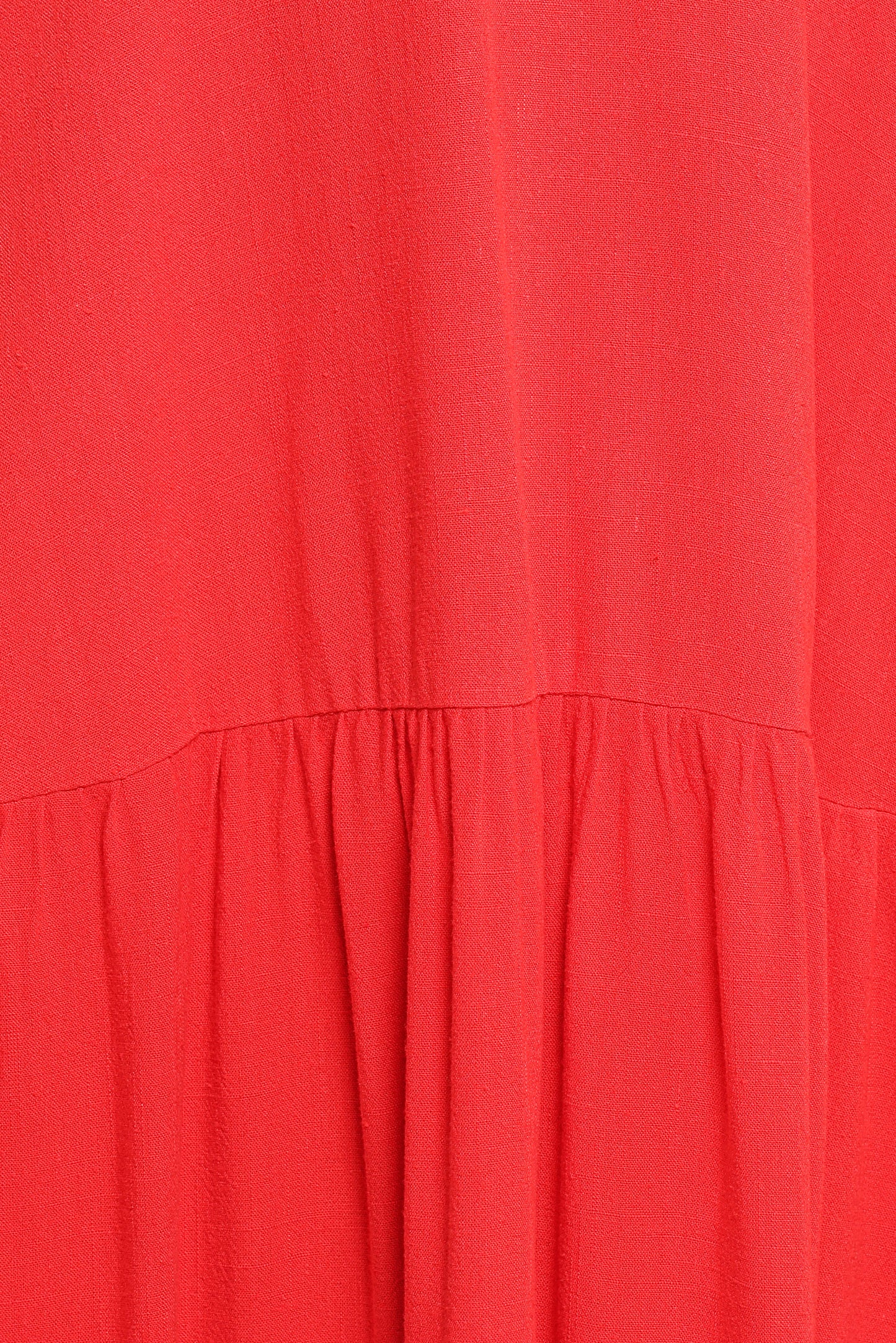 Almudena Midi Dress - Red