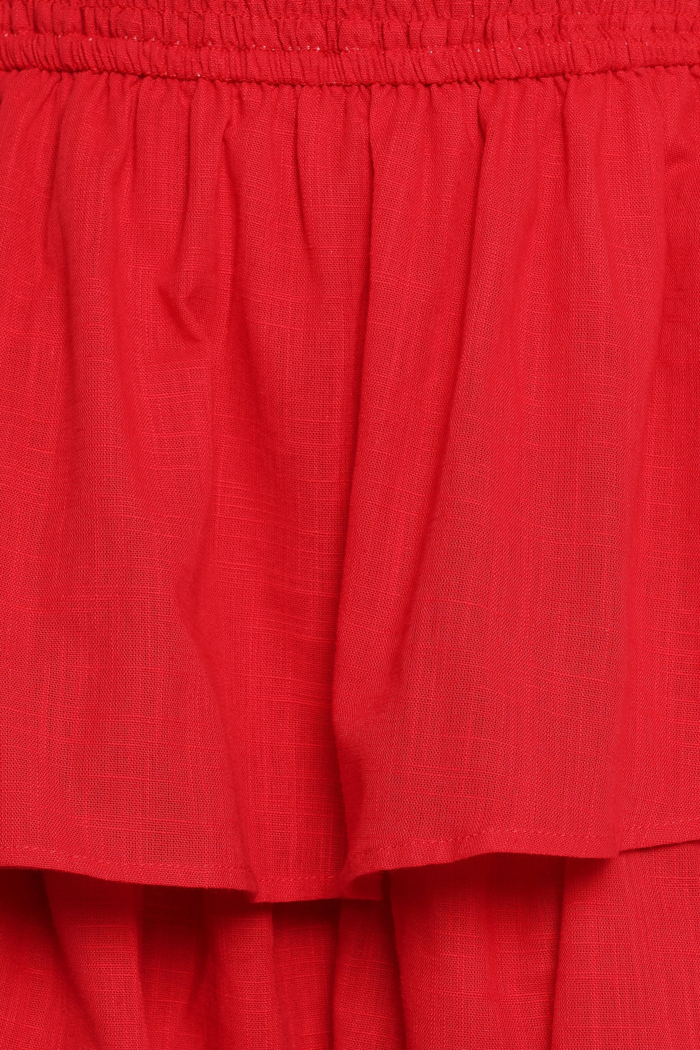 Arcadia Maxi Strapless Dress - Red