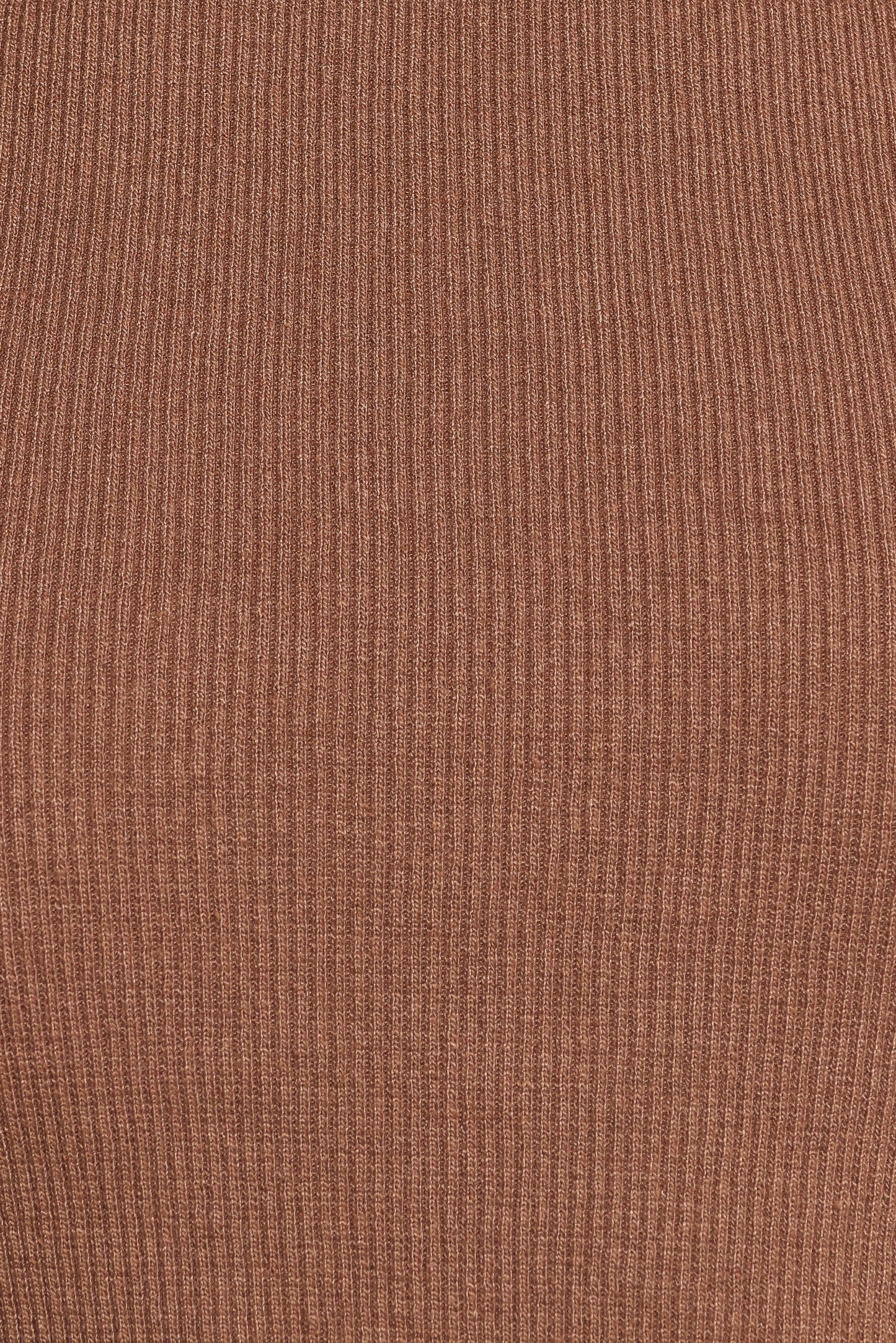 Ari Ribbed Tank - Mocha