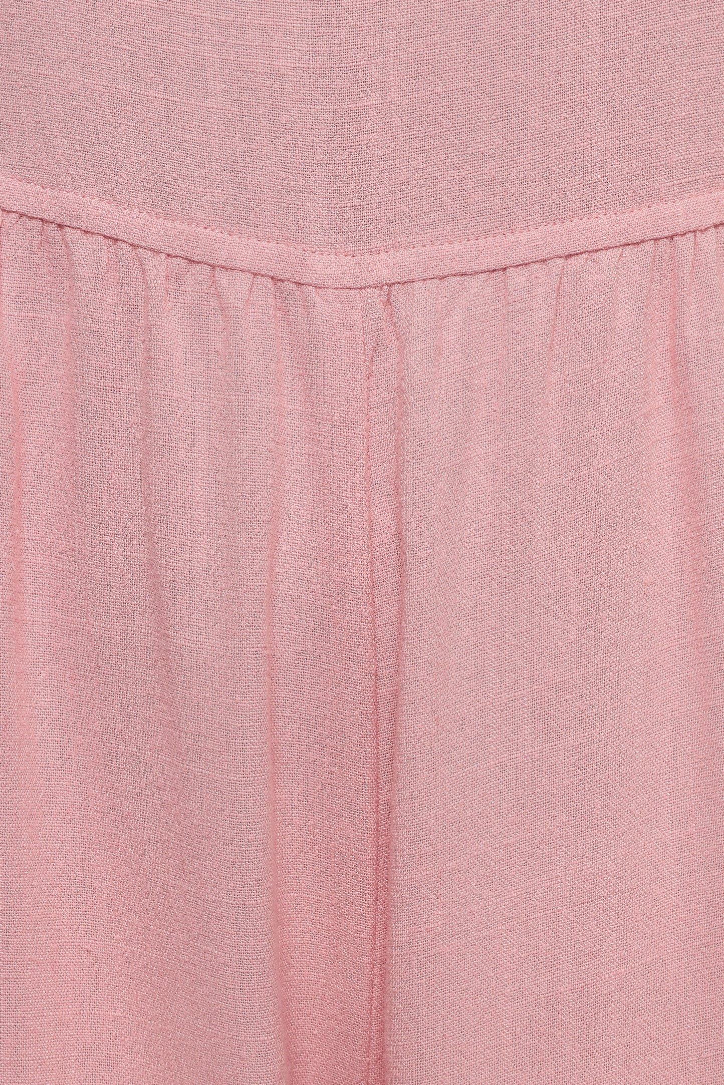 Ayla Linen Jumpsuit - Pale Pink