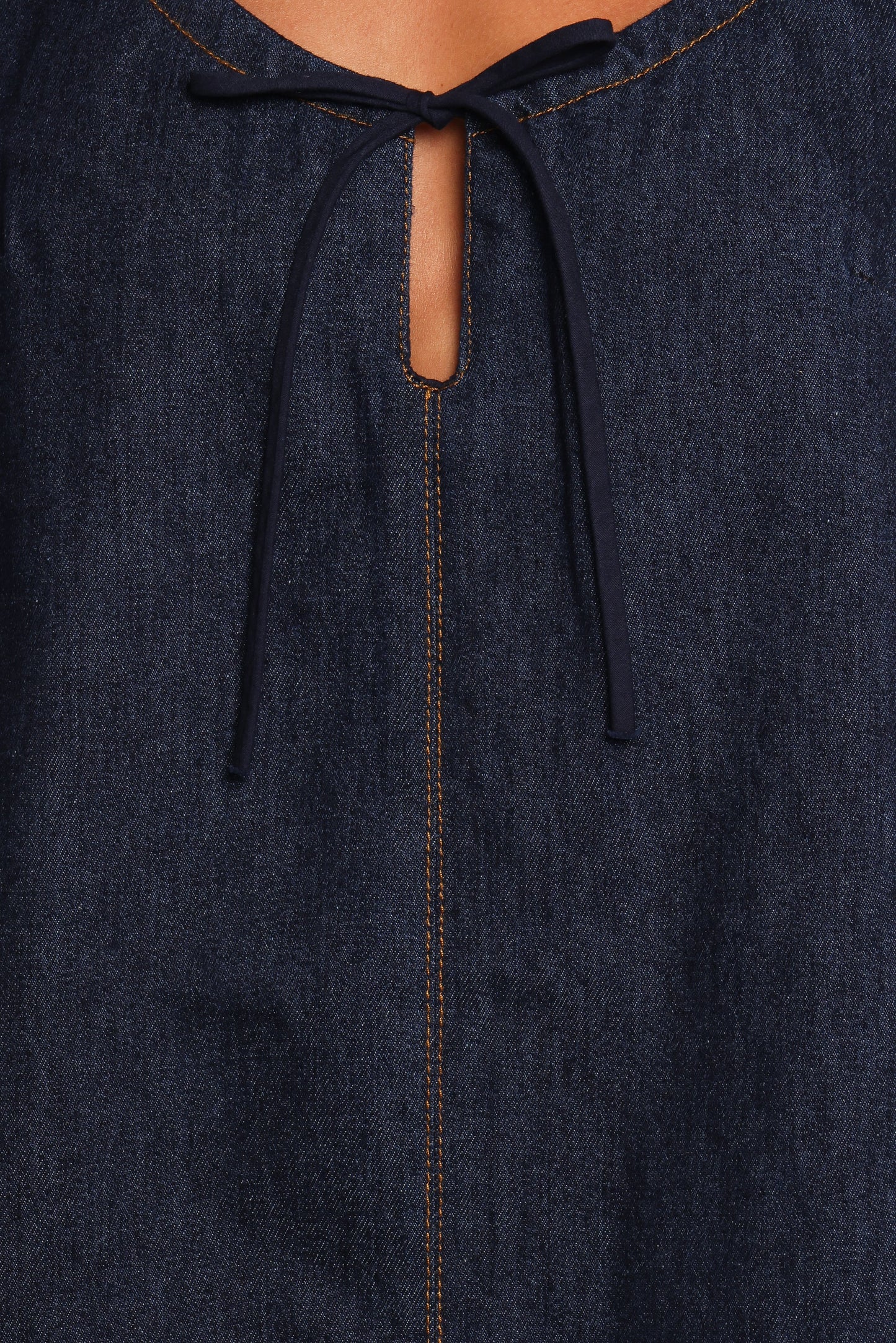 Azen Mini Dress - Dark Denim