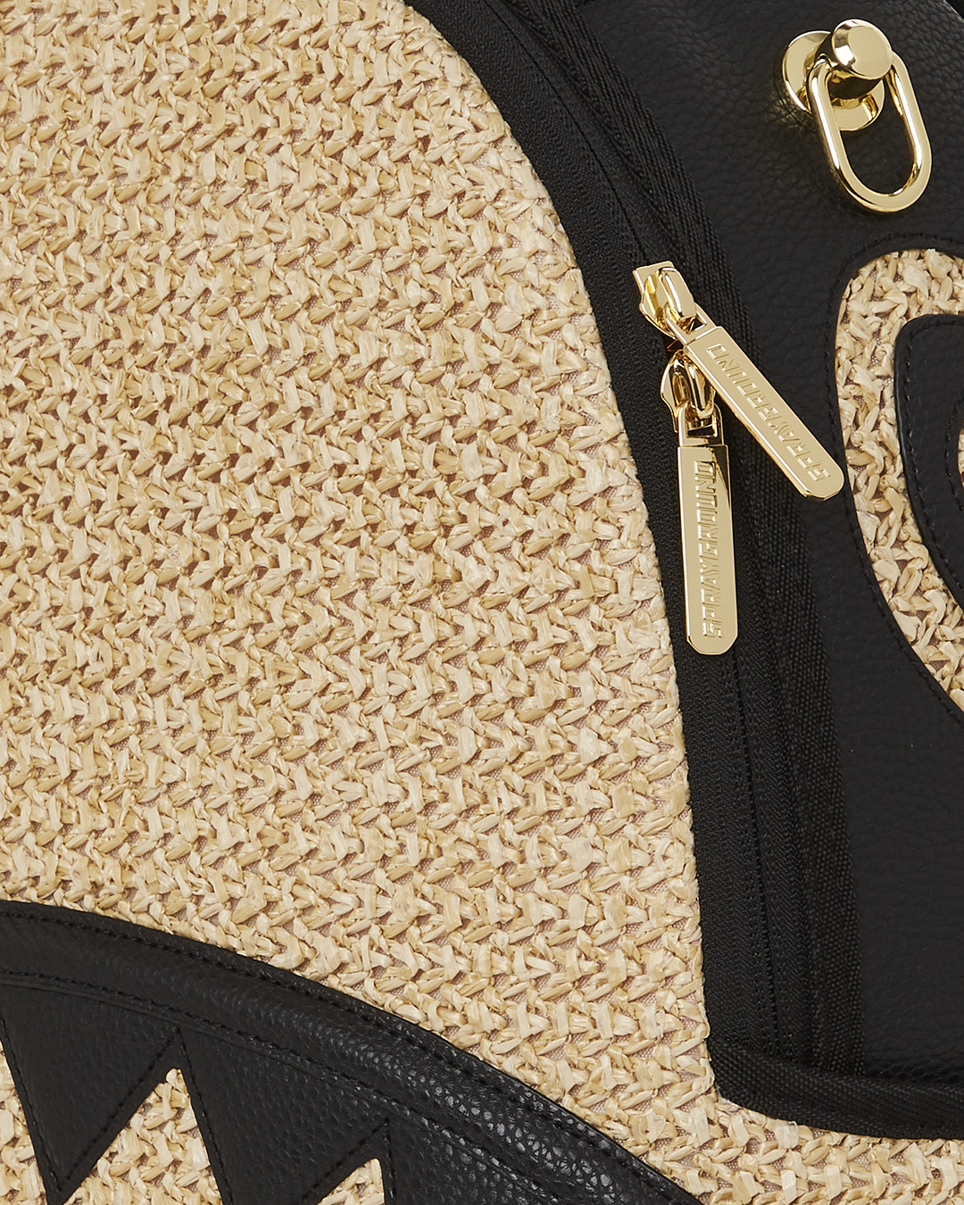 RAFFIA PALM BACKPACK
