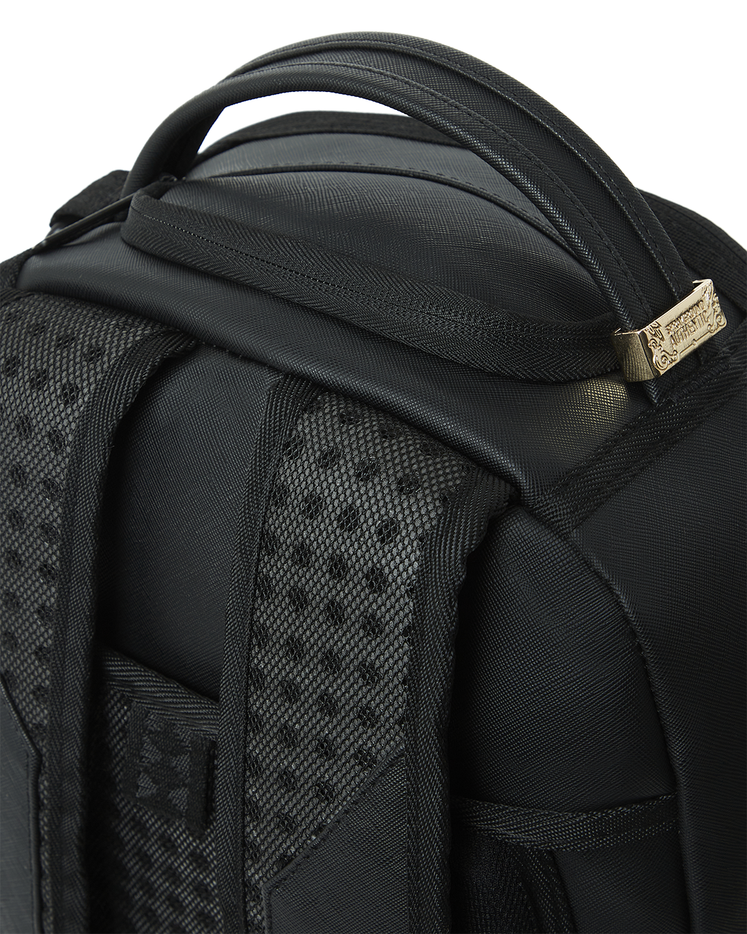 SHARK CENTRAL (BLK ON BLK) BACKPACK (DLXV)