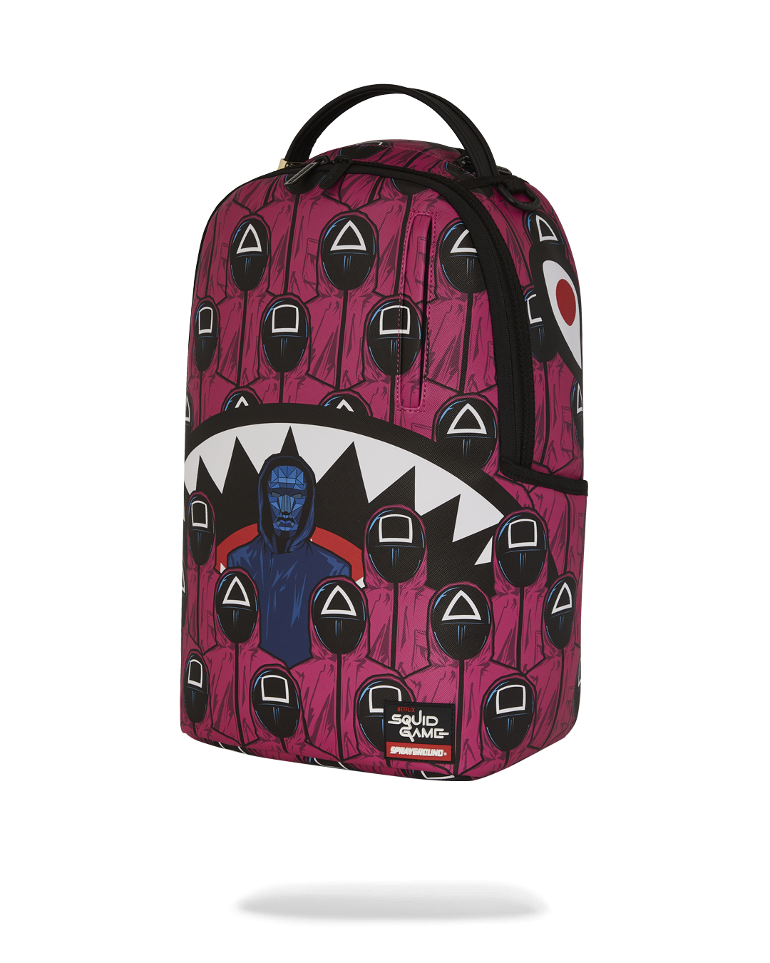 SQUID GAME COLLAB FRONT MAN & PINK GUARD SHARKS BACKPACK