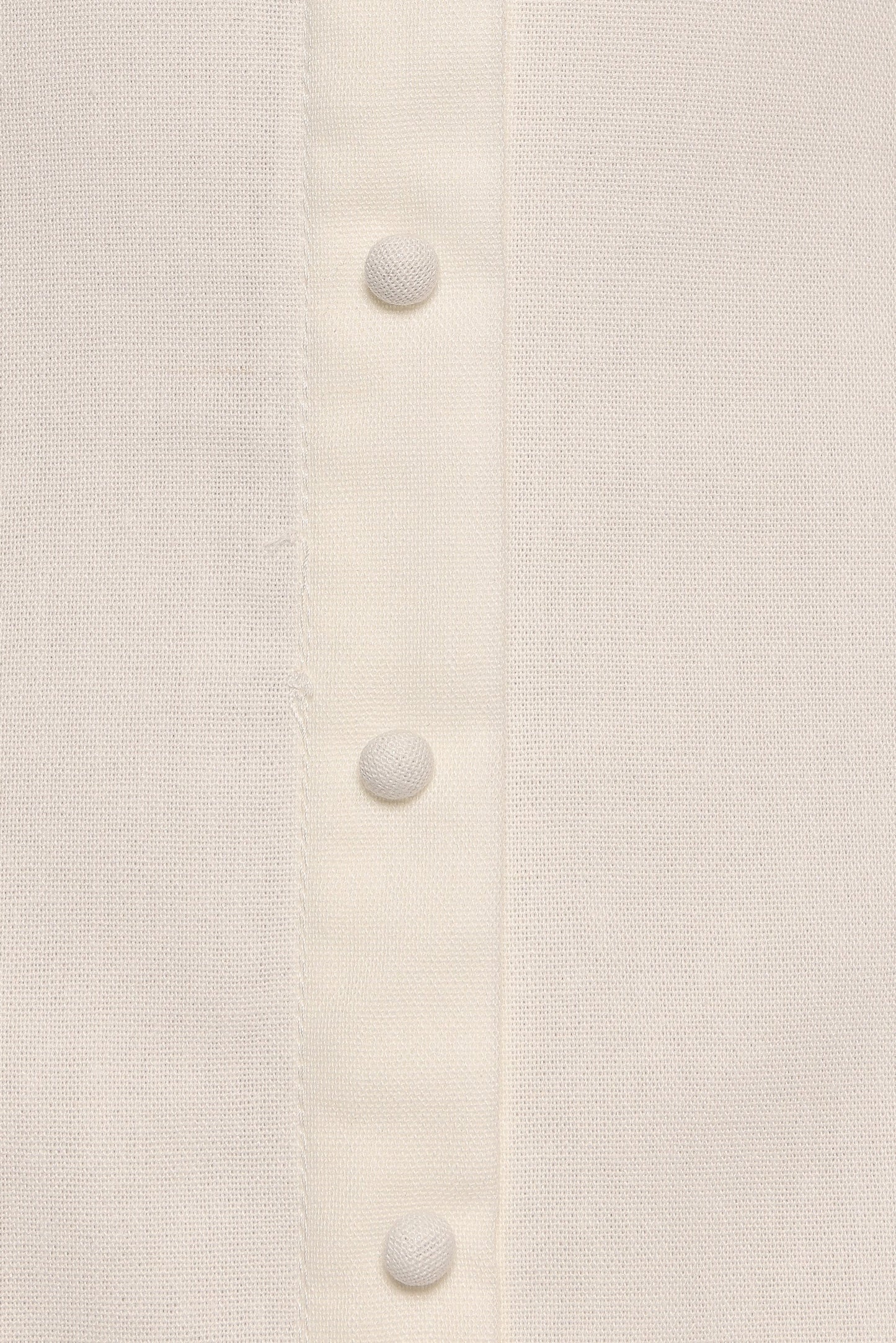 Barbara Midi Button Down Dress - White