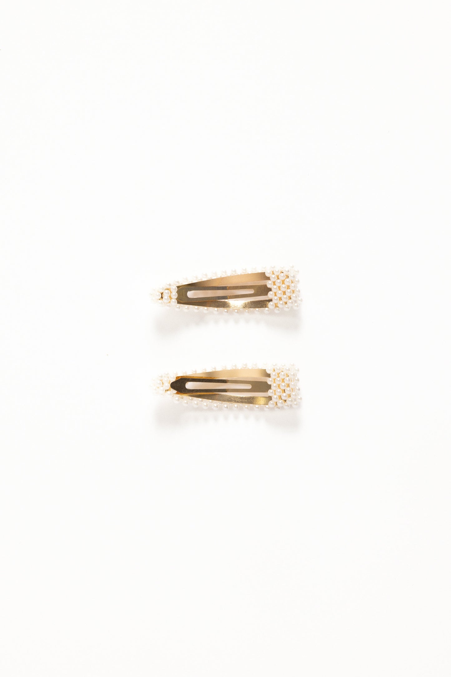 Carmen Hair Clip Set - Pearl