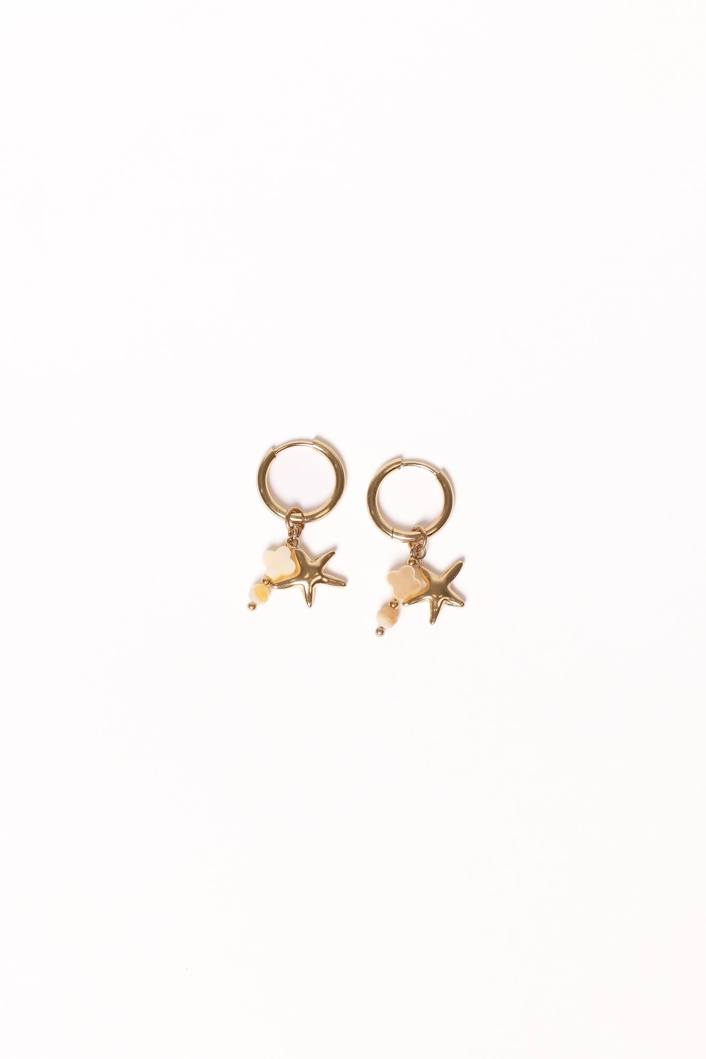 Catania Charm Earrings - Gold