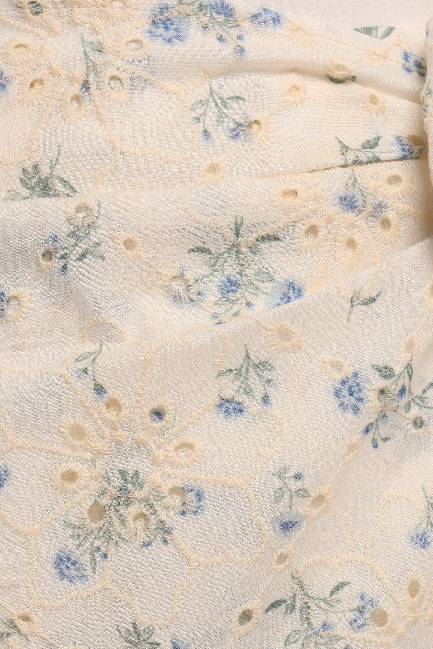 Claria Wrap Mini Skort - White Blue