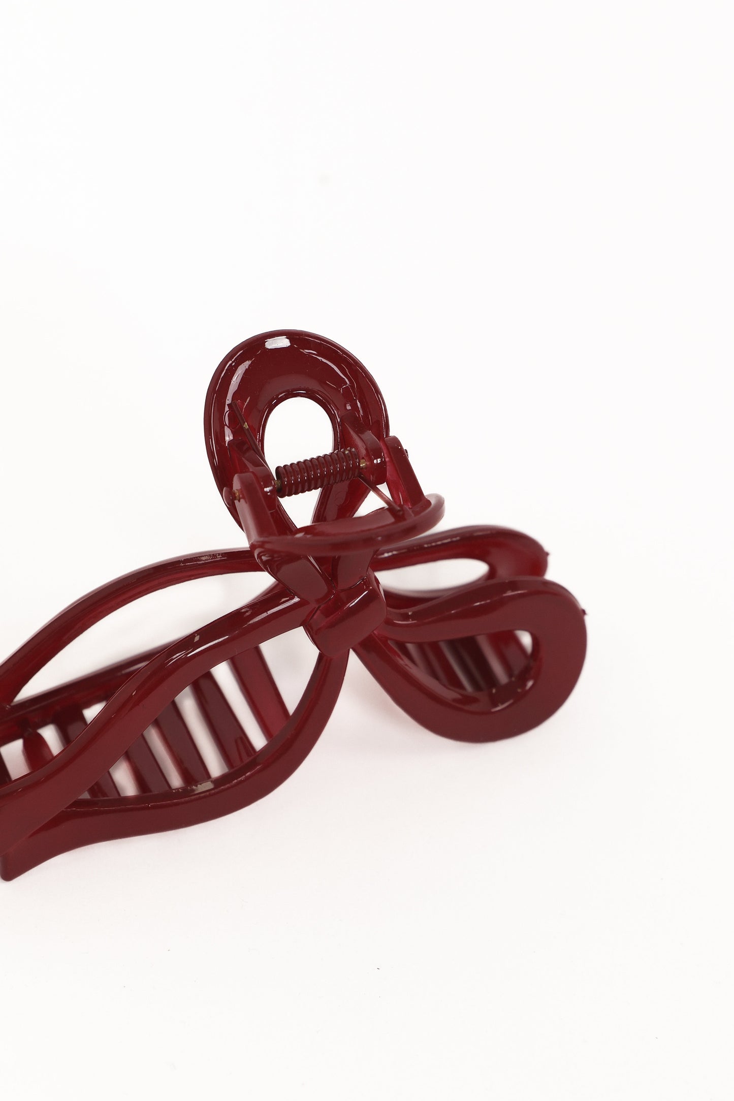 Dahlia Hair Clip - Red