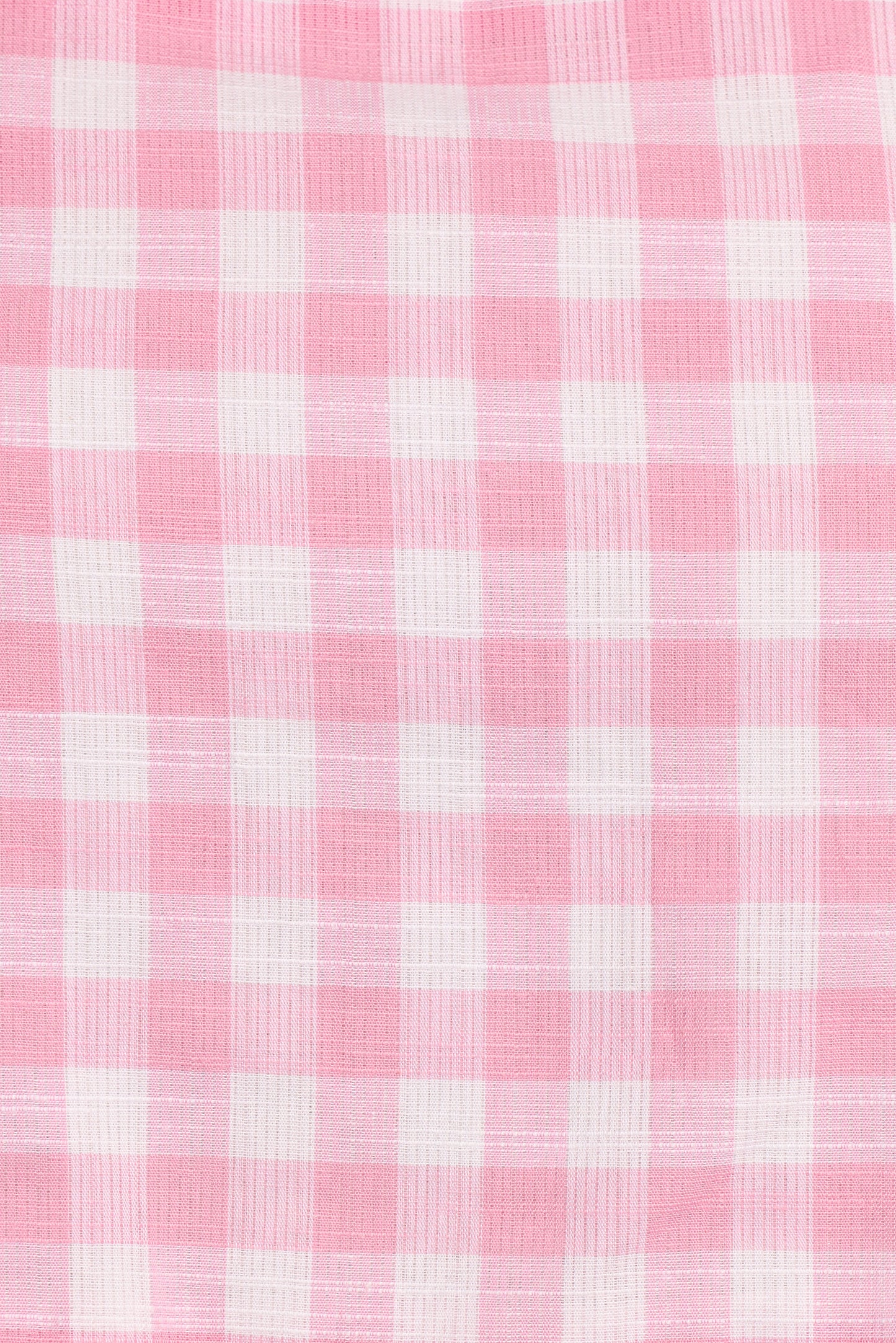 Devlin Cotton Top - Pink Gingham