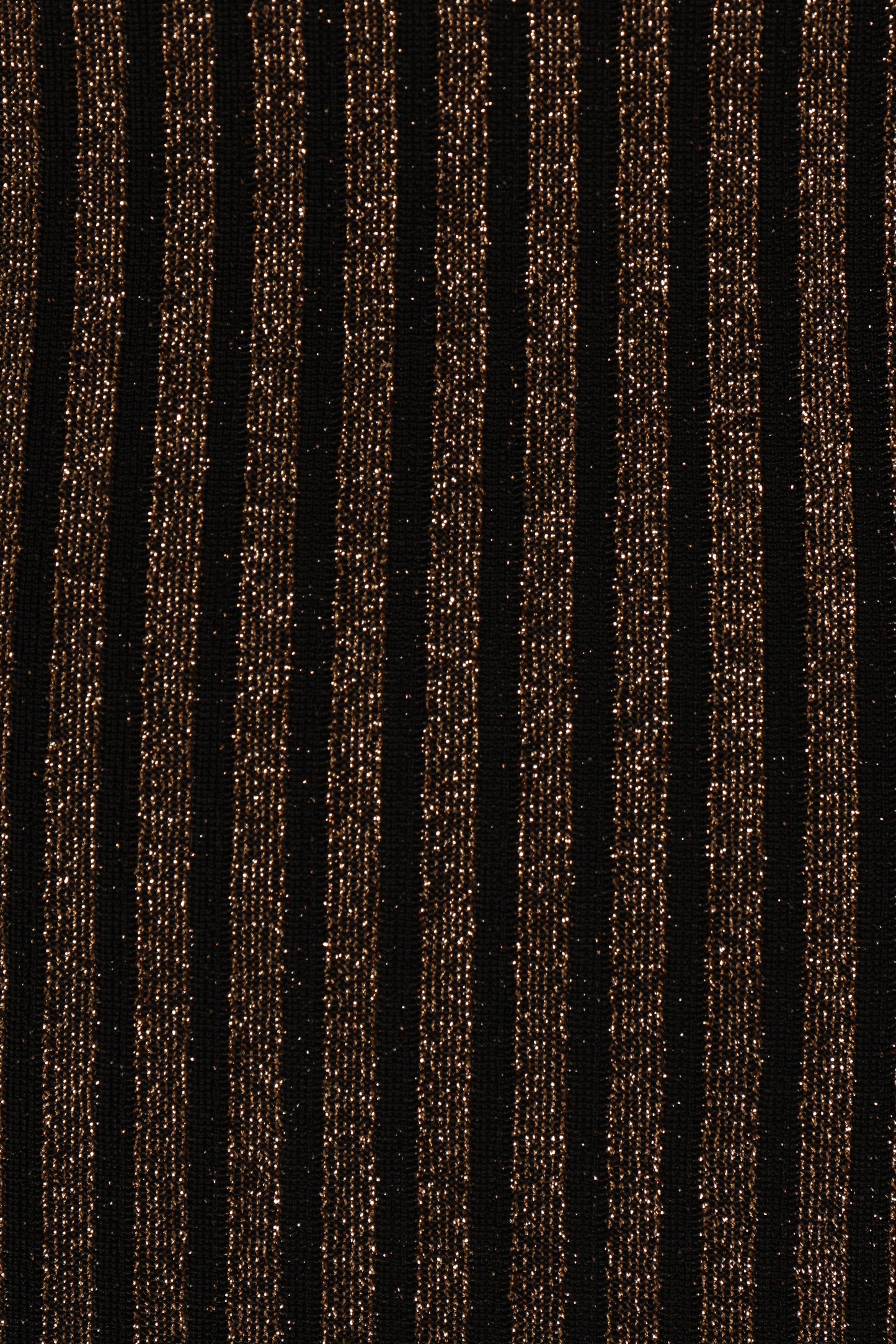 Jemma Midi Dress - Black/Gold