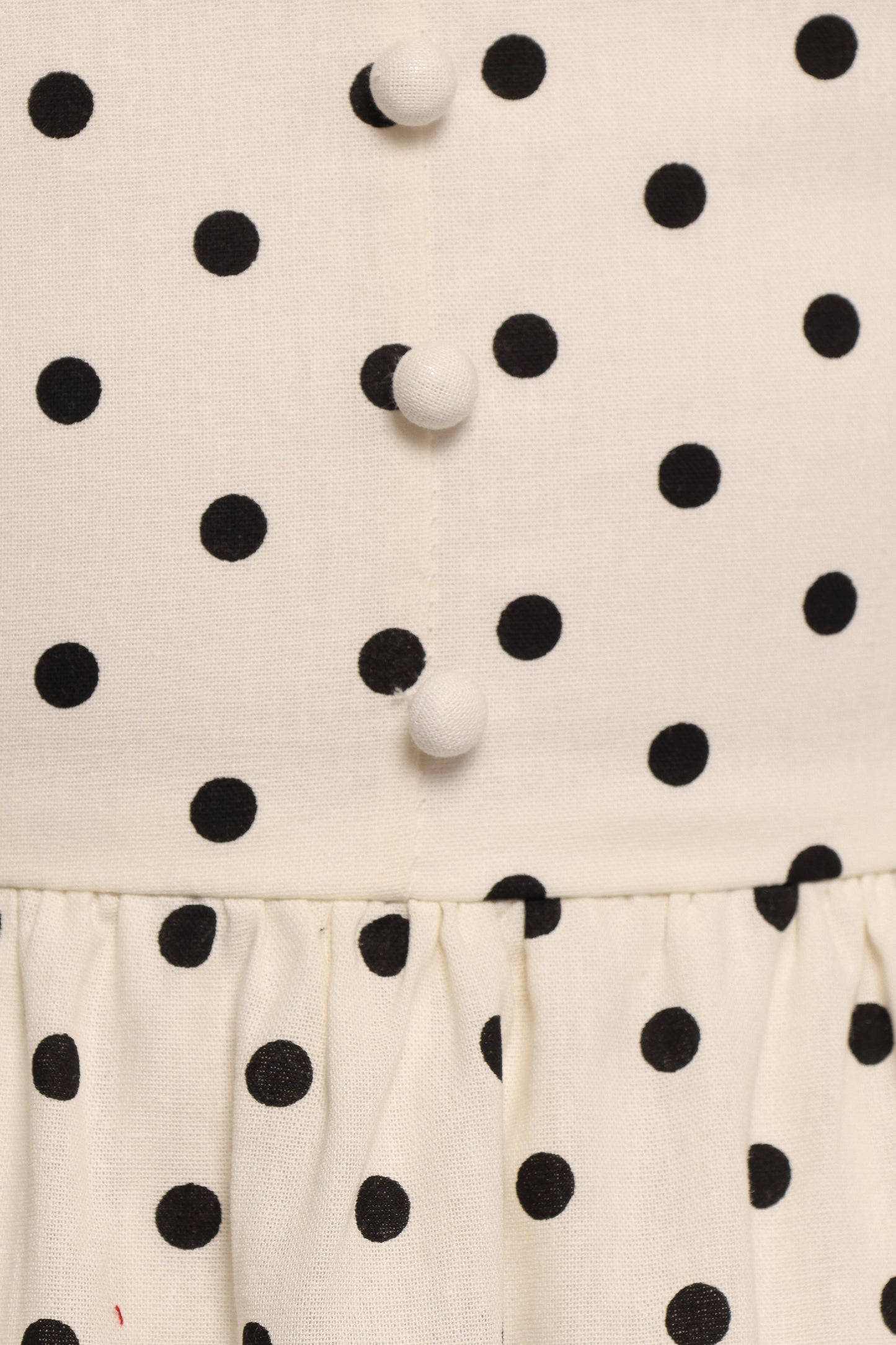 Jenni Maxi Dress - White Polka Dot