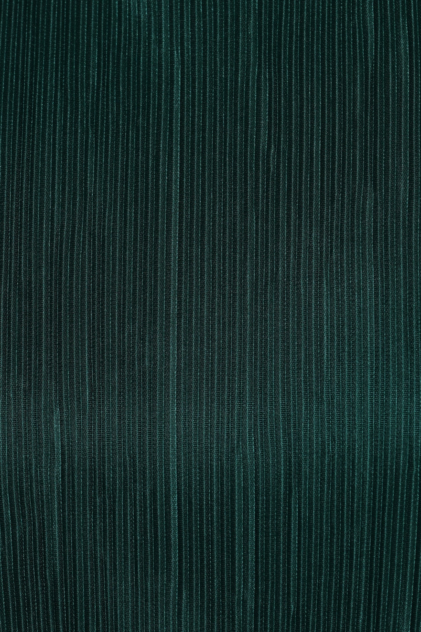 Joy Plisse Mini Dress - Dark Jade