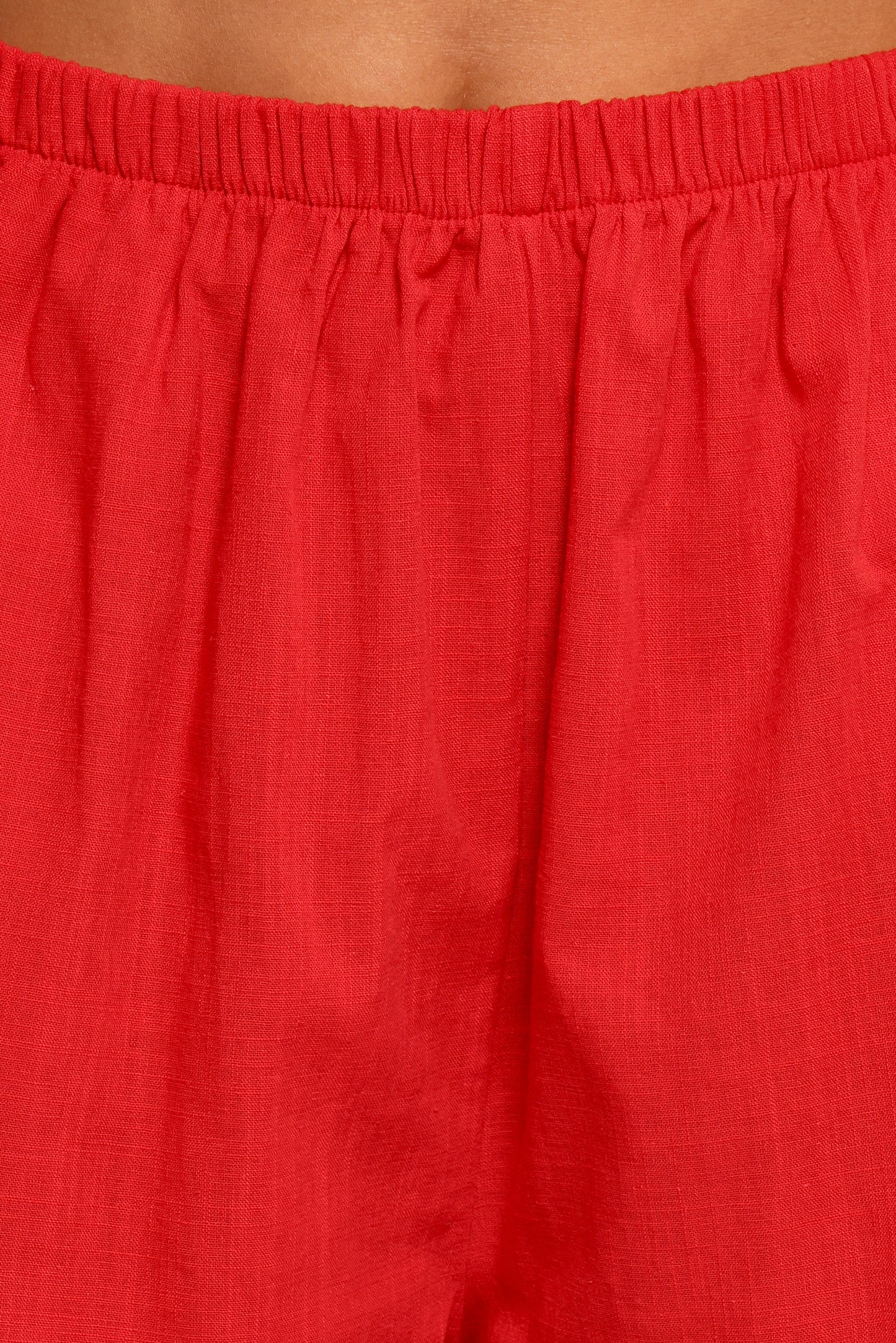 Kaiya Frill Short Set - Red