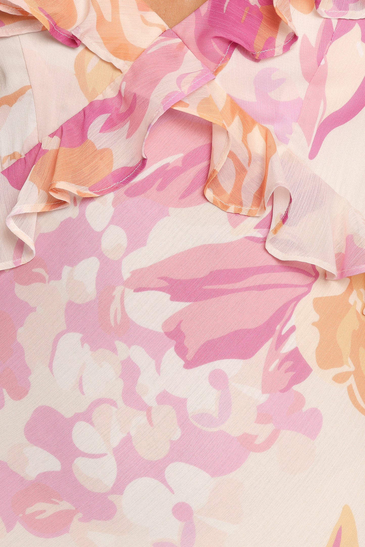 Kaori Midi Dress - Pink Floral