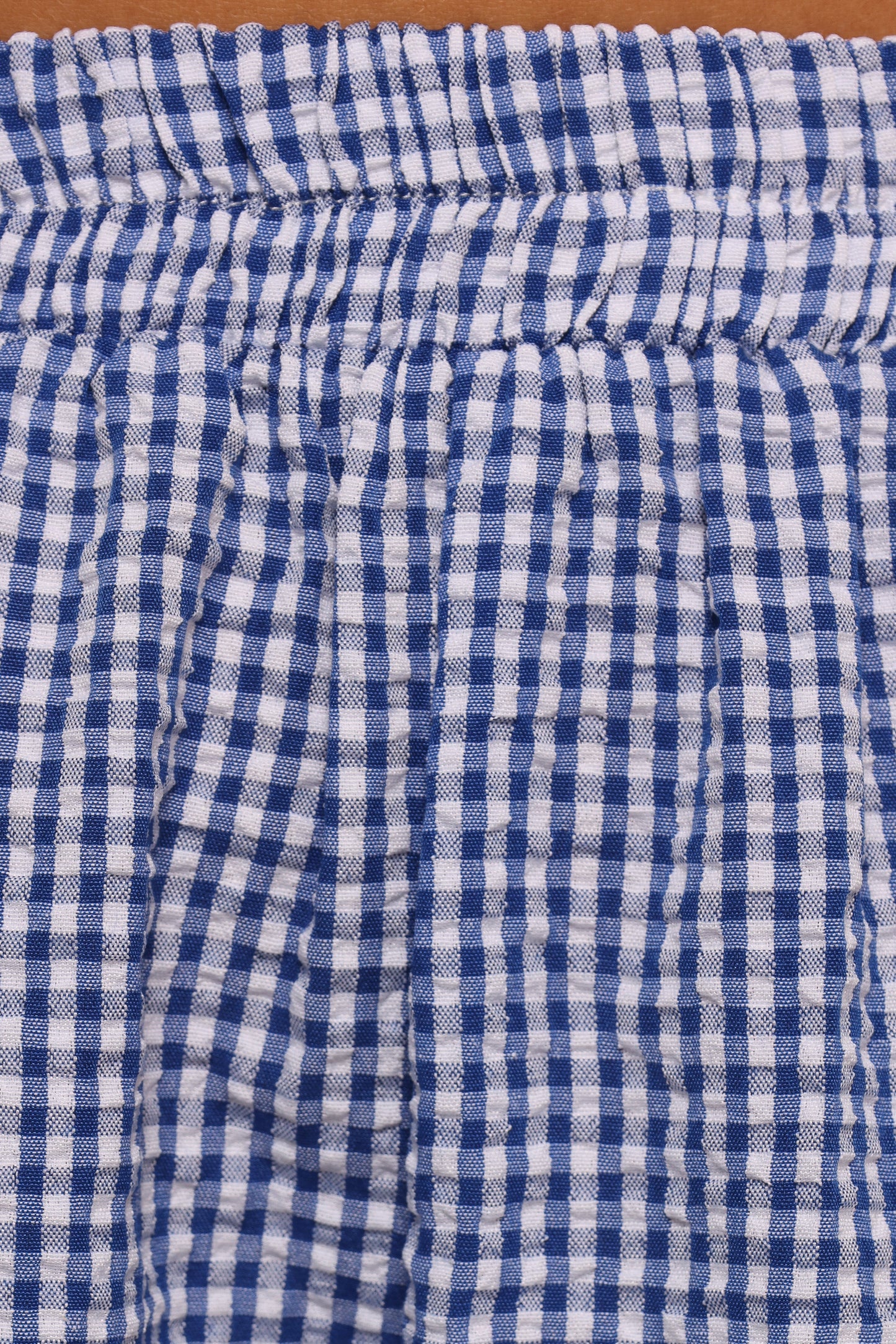 Libby Shorts - Navy Gingham