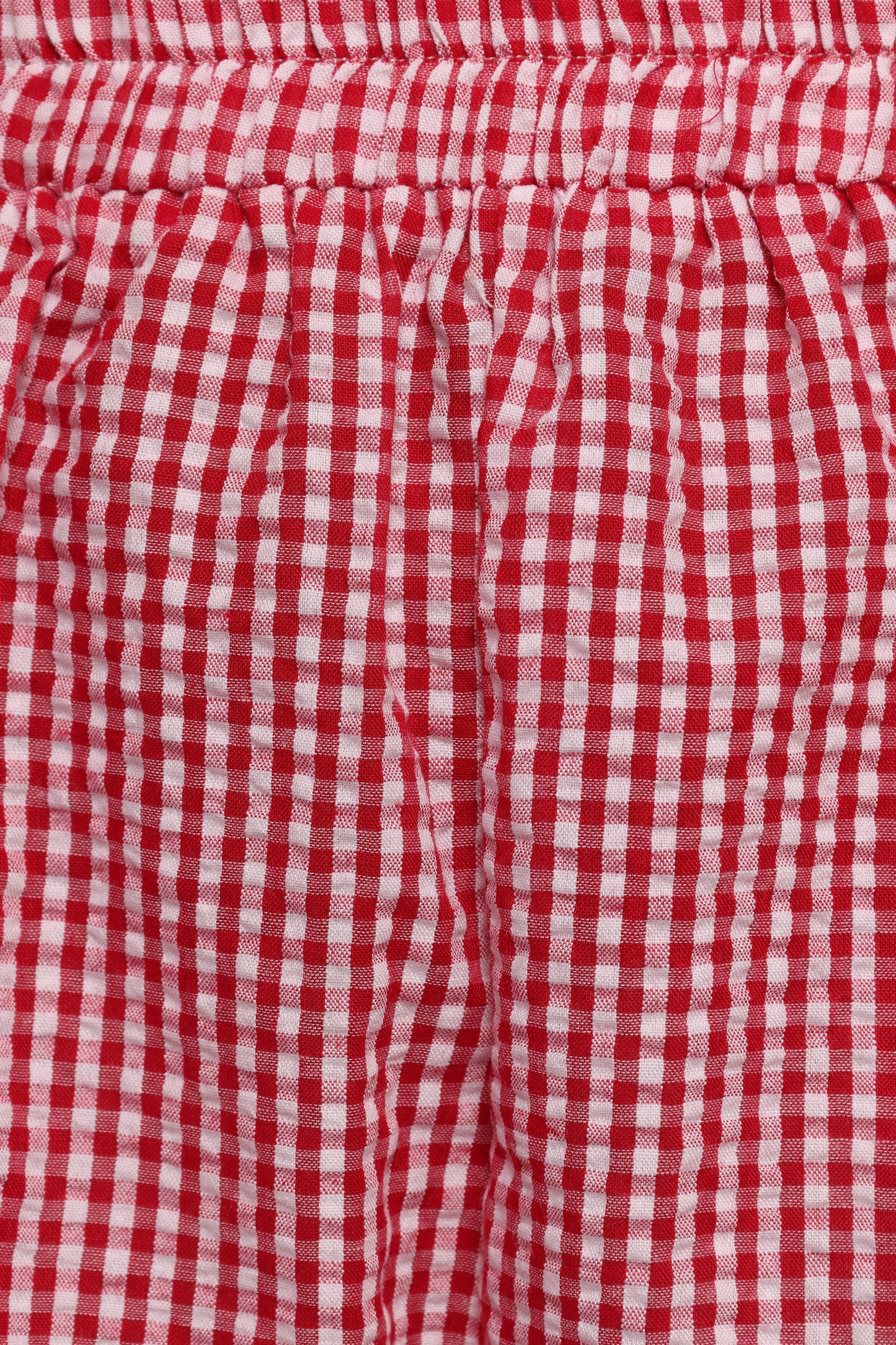 Libby Shorts - Red Gingham