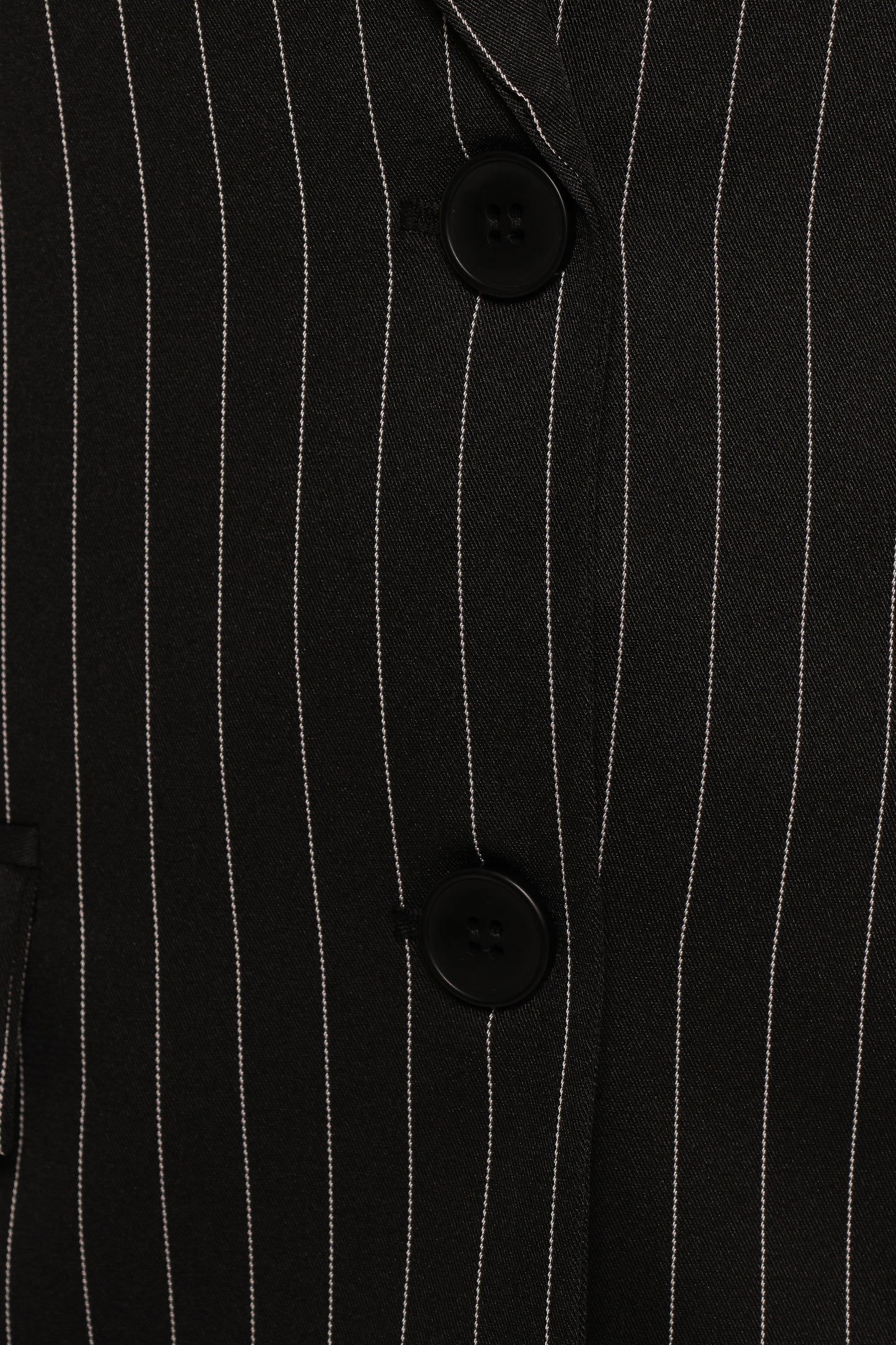 Livia Striped Blazer - Black