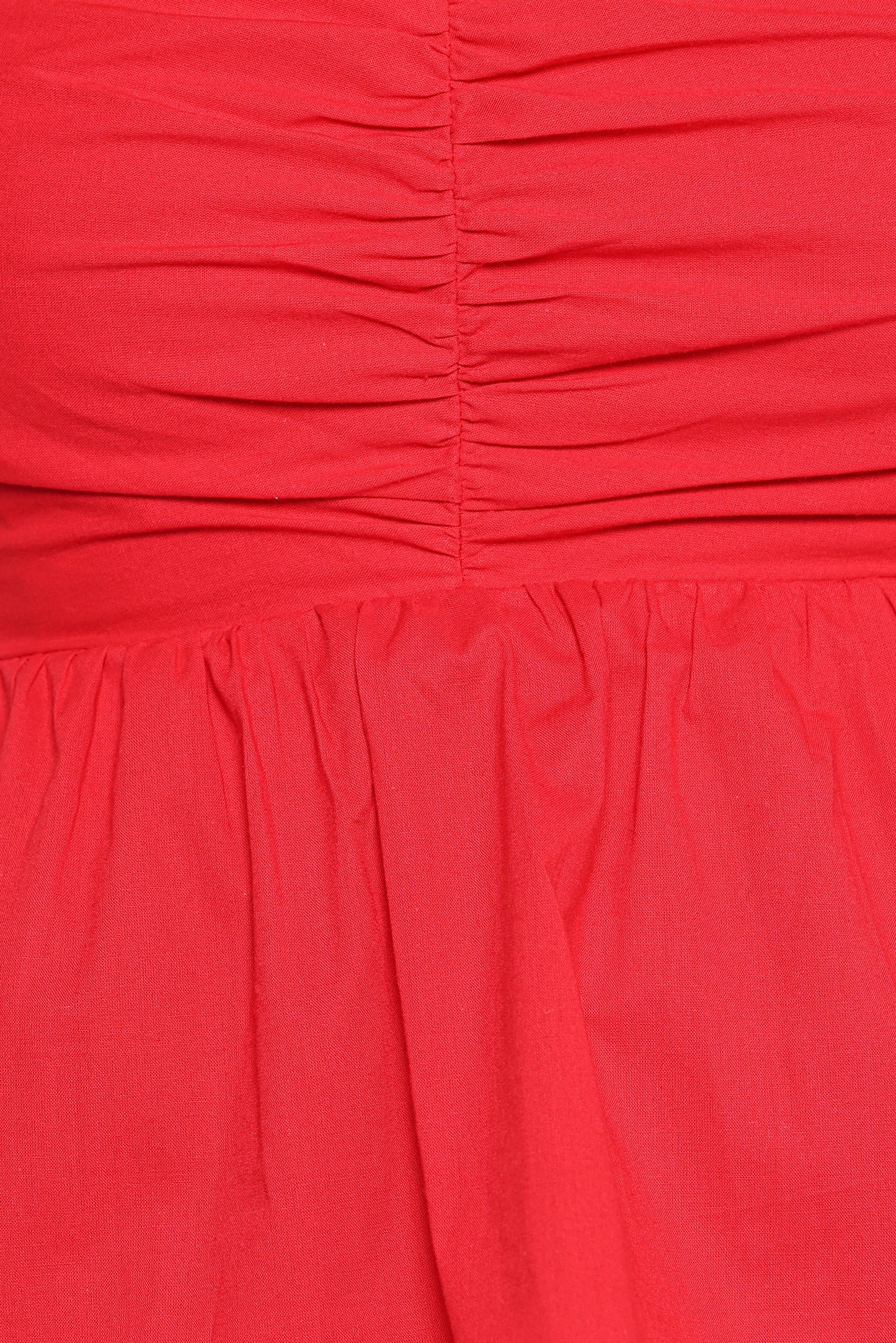 Lyric Ruffle Top - Red