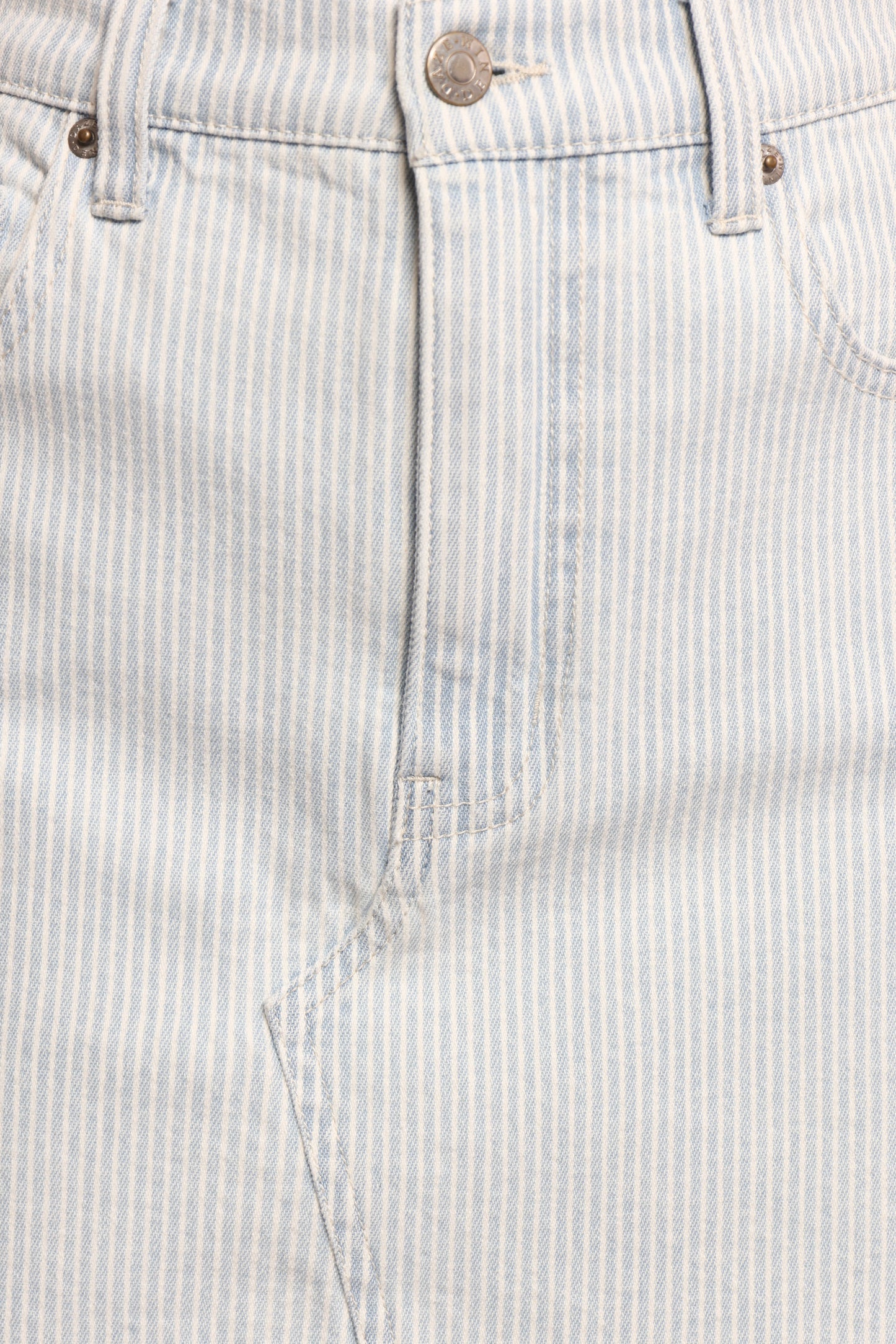 Malibu Mini Skirt - Blue Bell Stripe