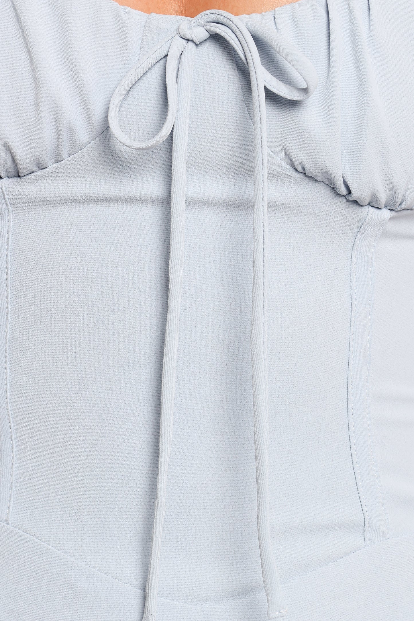 Nadina Midi Dress - Soft Blue