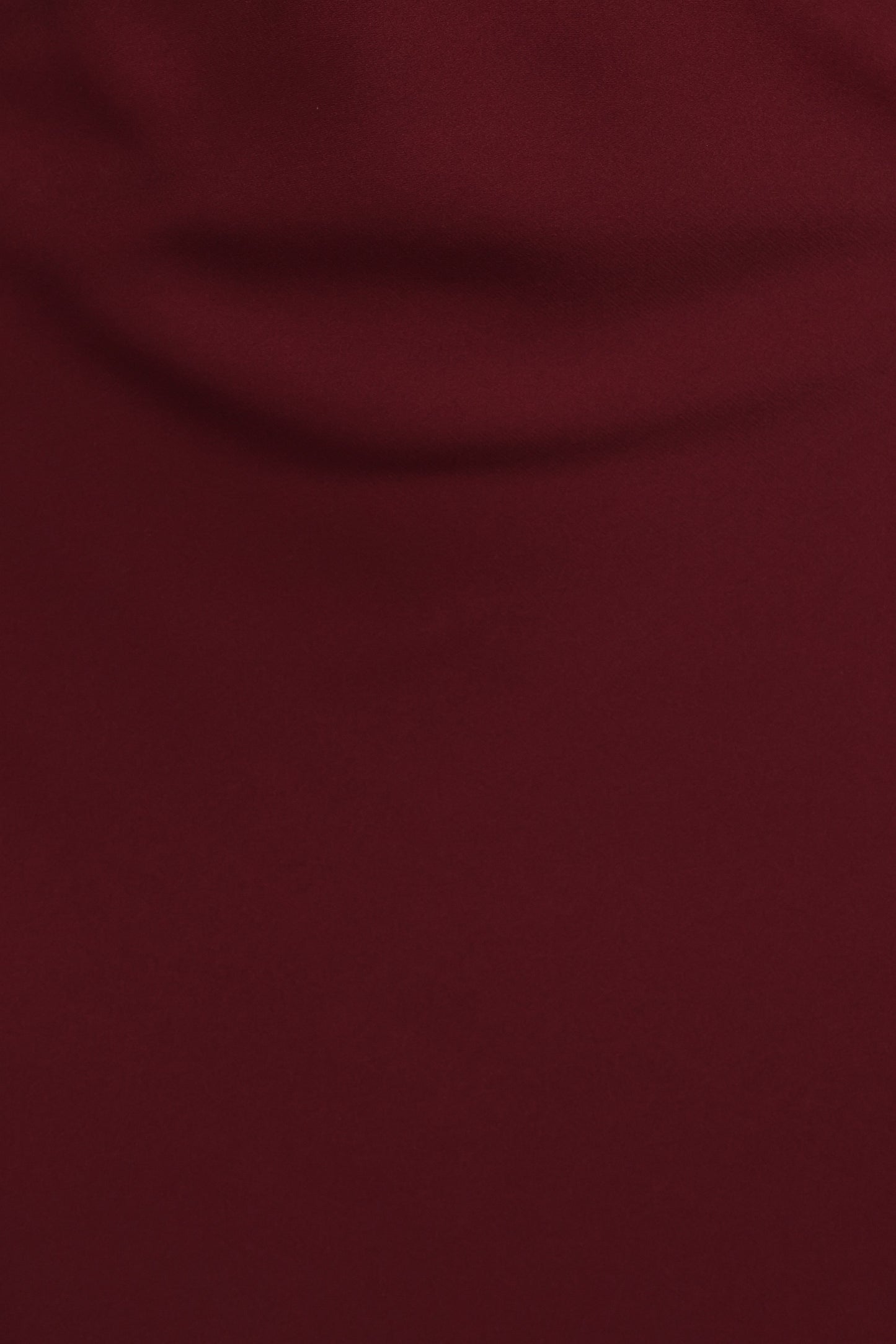Nellie Satin Midi Skirt - Burgundy