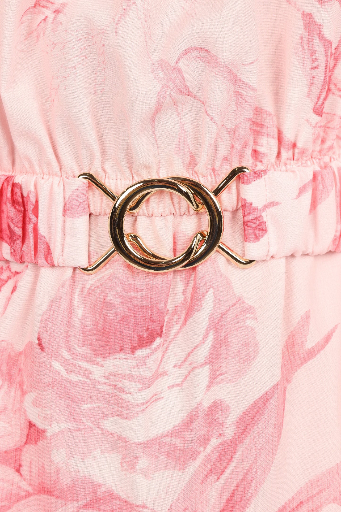 Sharine Long Sleeve Dress - Pink Floral