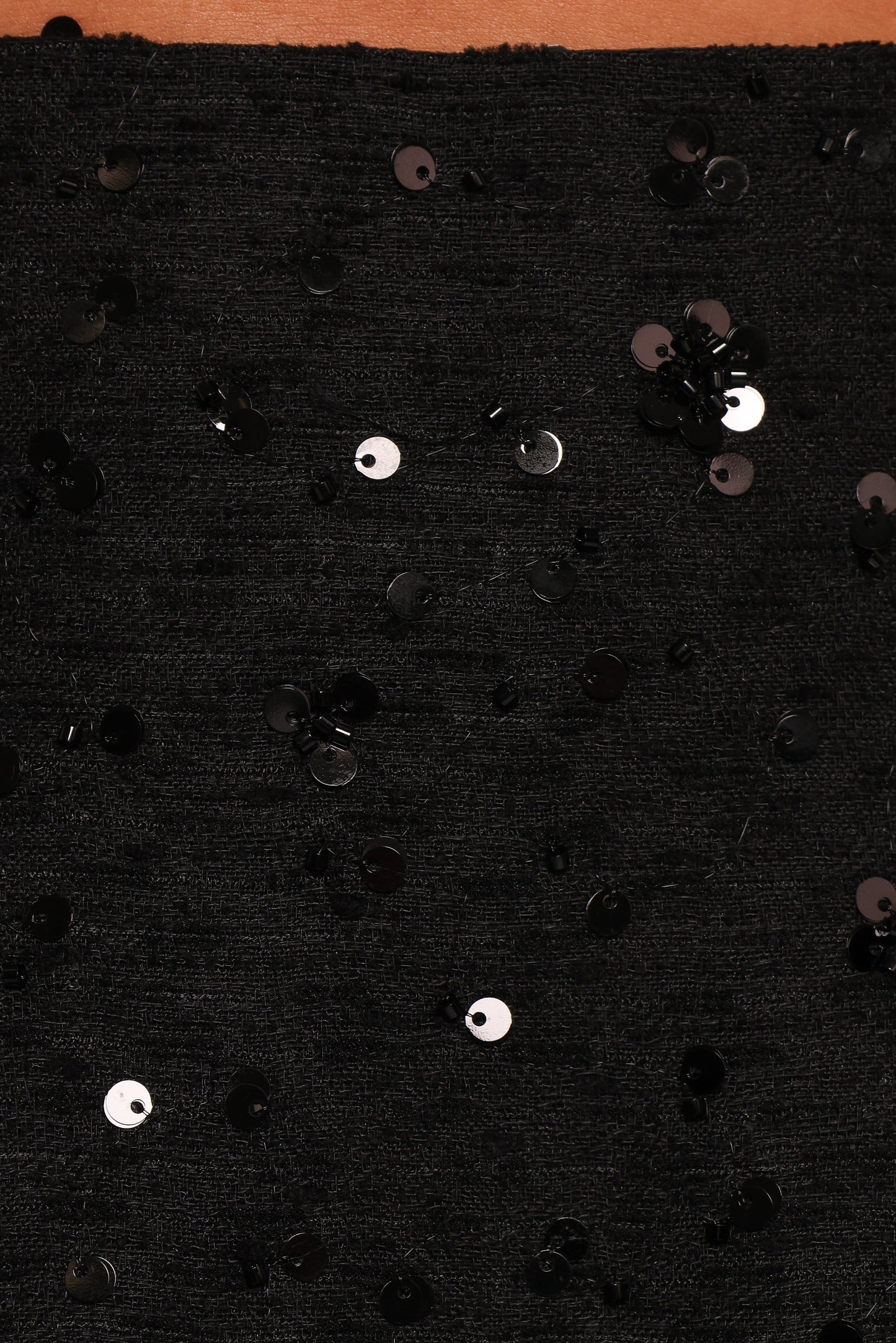 Shavvy Mini Skirt Set - Black