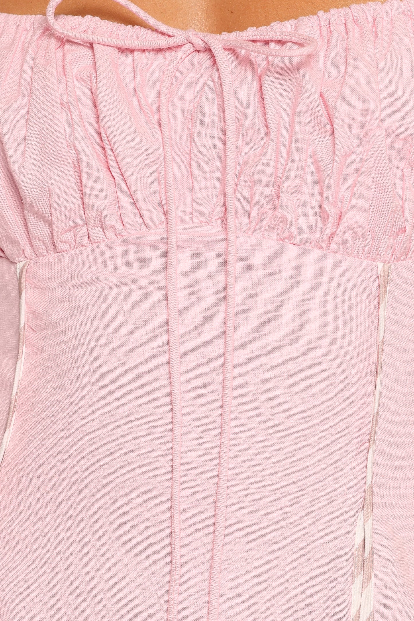 Talyn Midi Dress - Pink