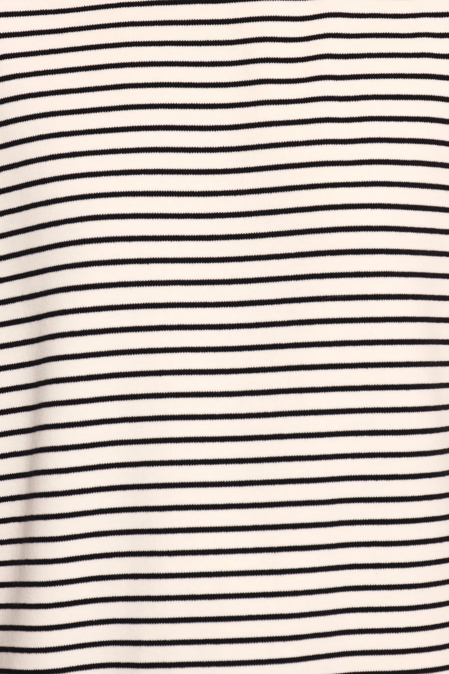 Wilda Oversized Tee - White Black Stripe