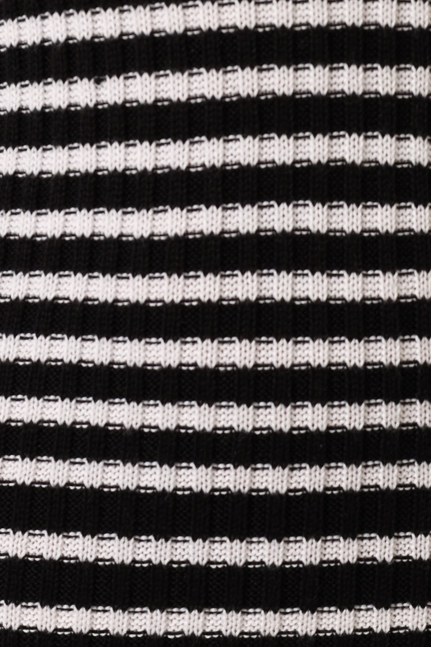 Camy Long Sleeve Midi Dress - Black/White