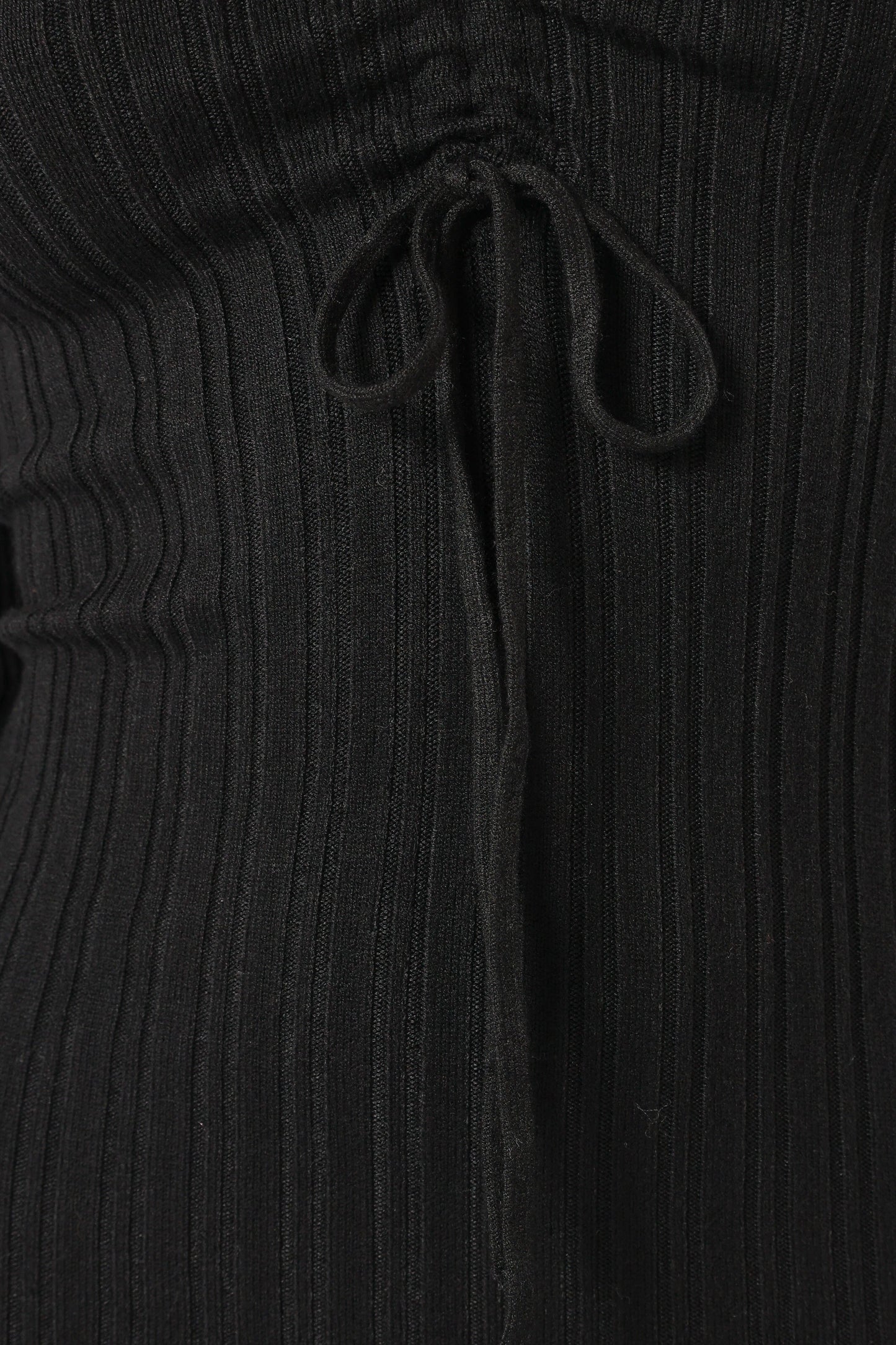 Irene Long Sleeve Midi Dress - Black