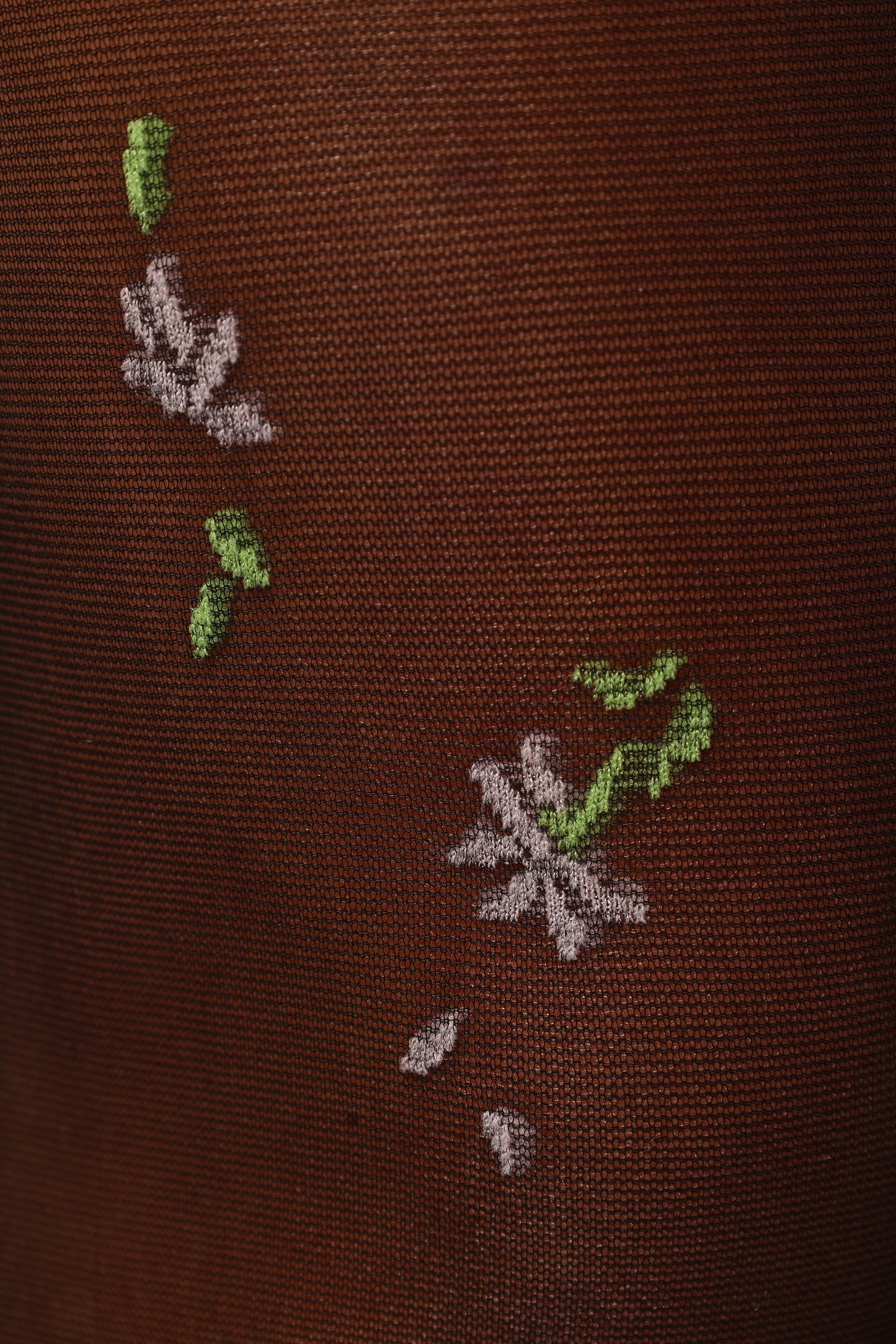 Rowan Floral Stockings - Black