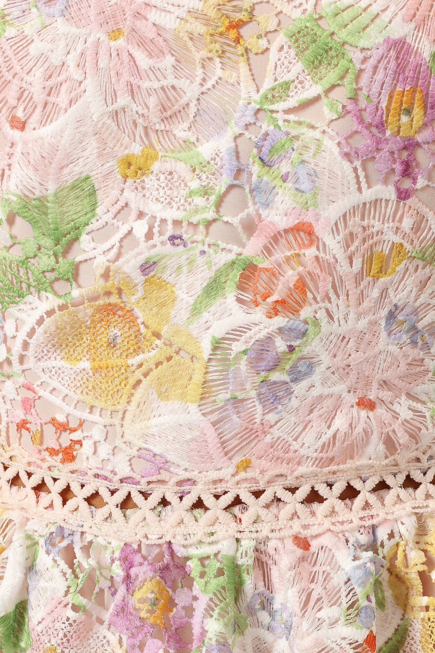 Maddy Midi Dress - Light Pink Multi