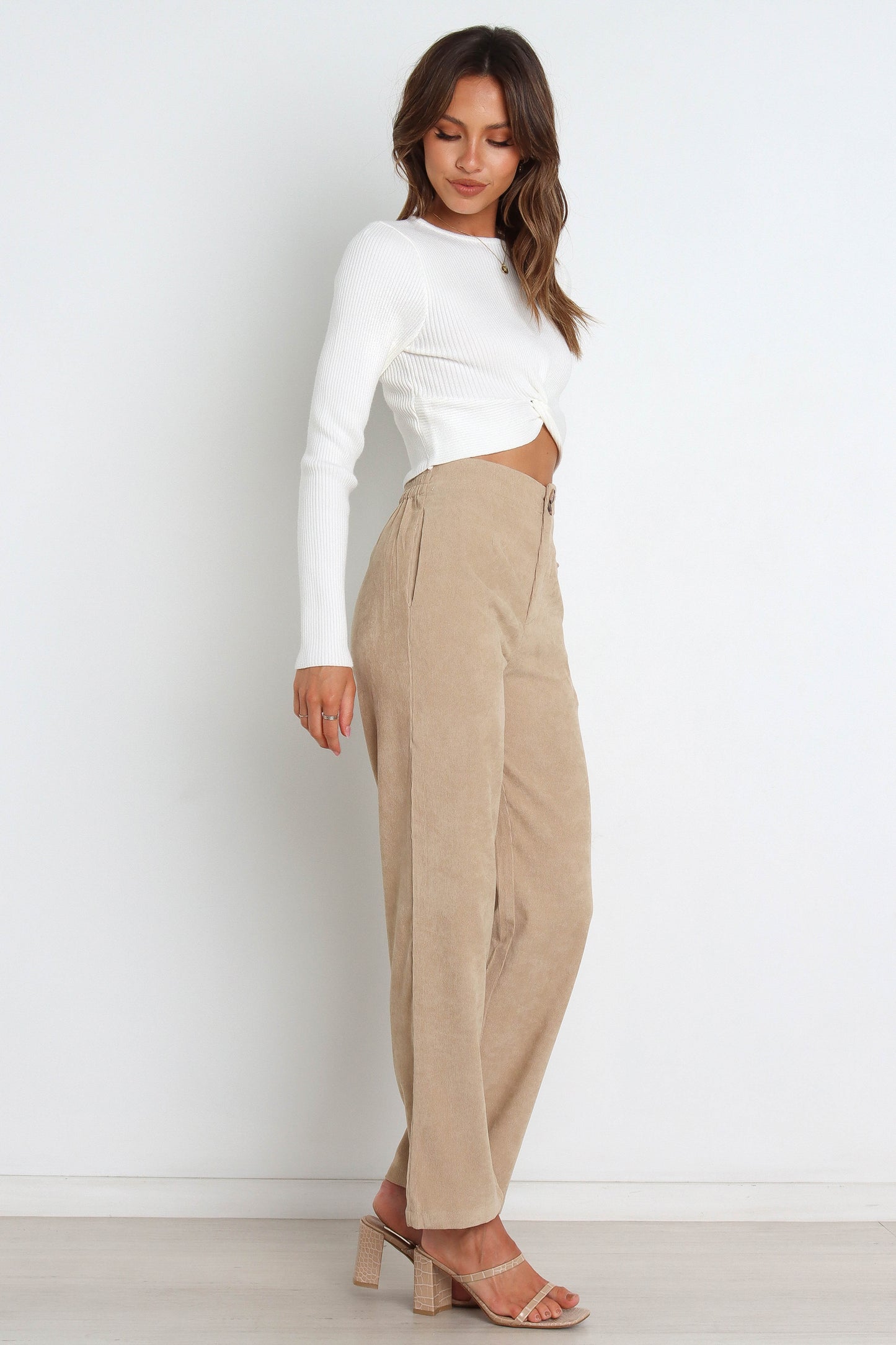 Provence Knit Sweater - White