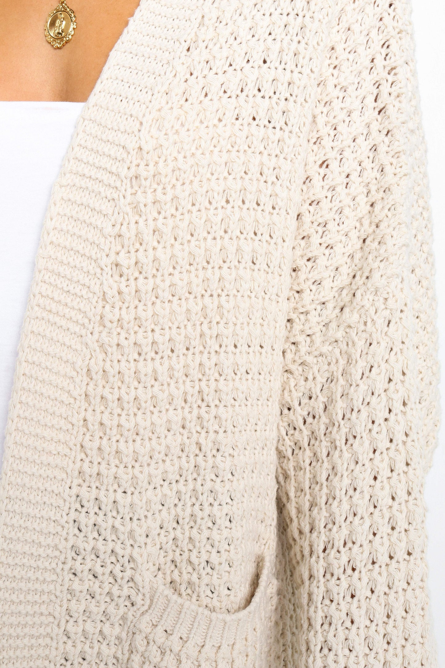 Leyonie Cardigan - Cream