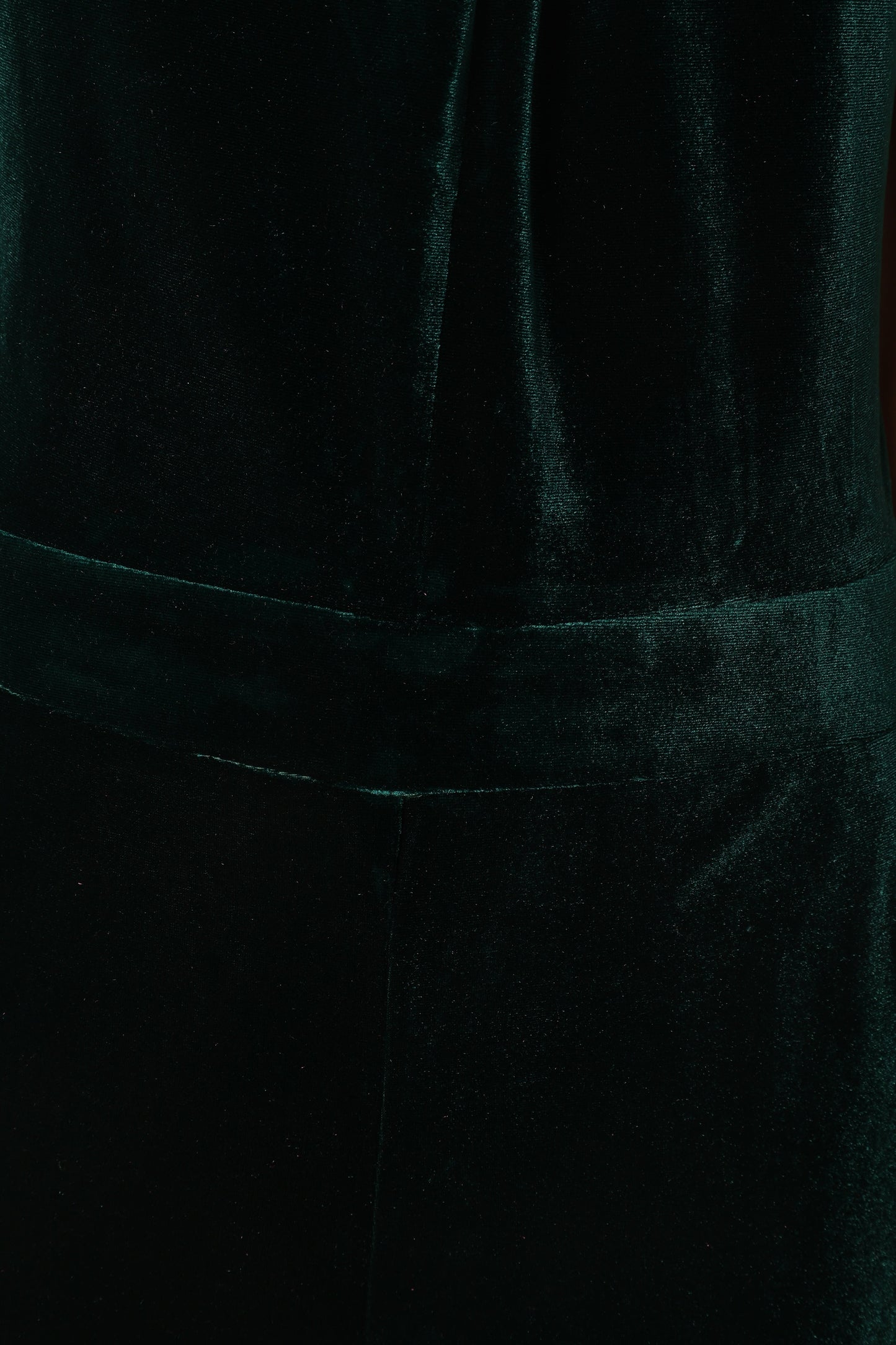 Liberty Velvet Jumpsuit - Hunter Green