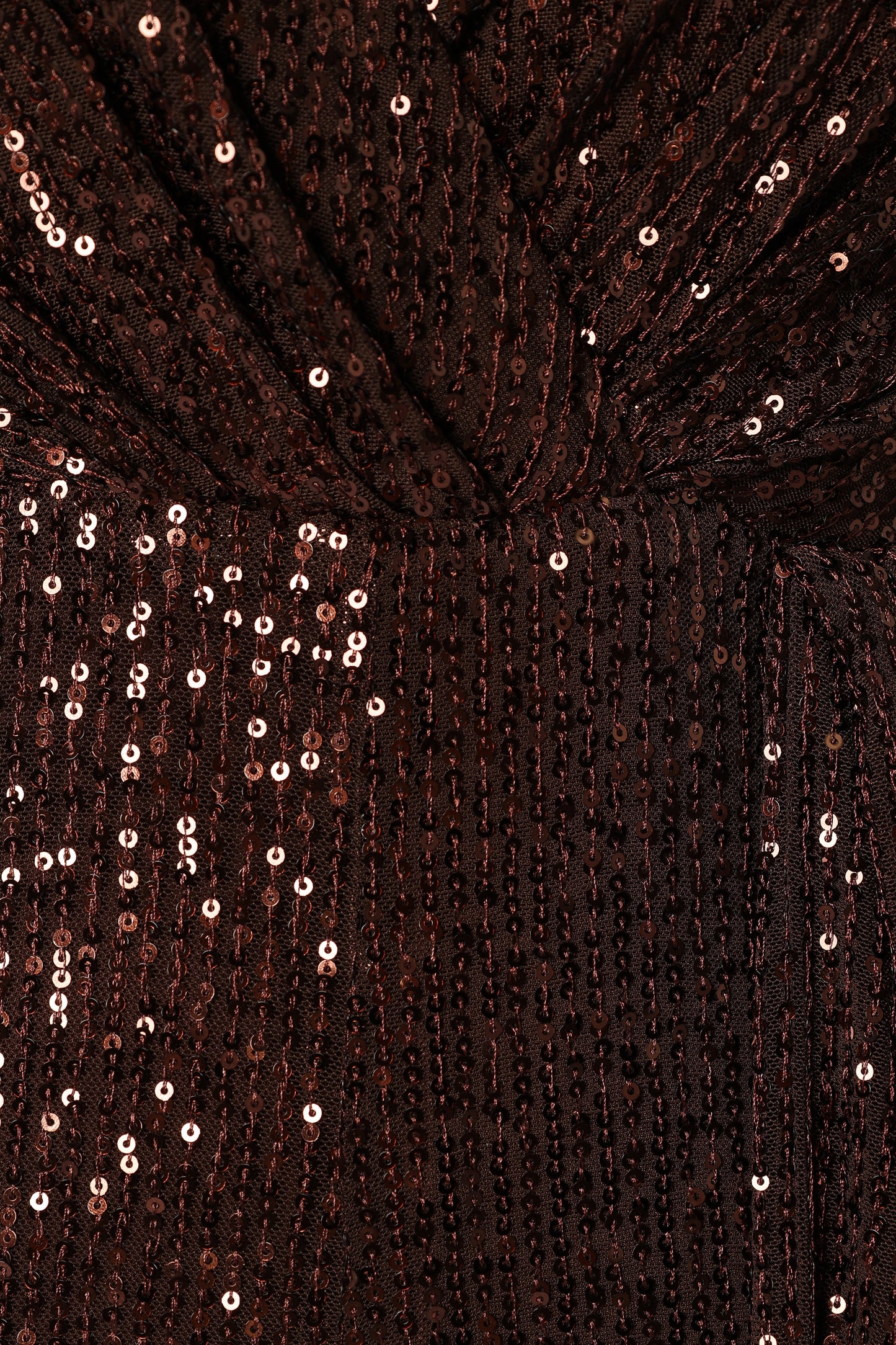 Monique Sequin Jumpsuit - Brown