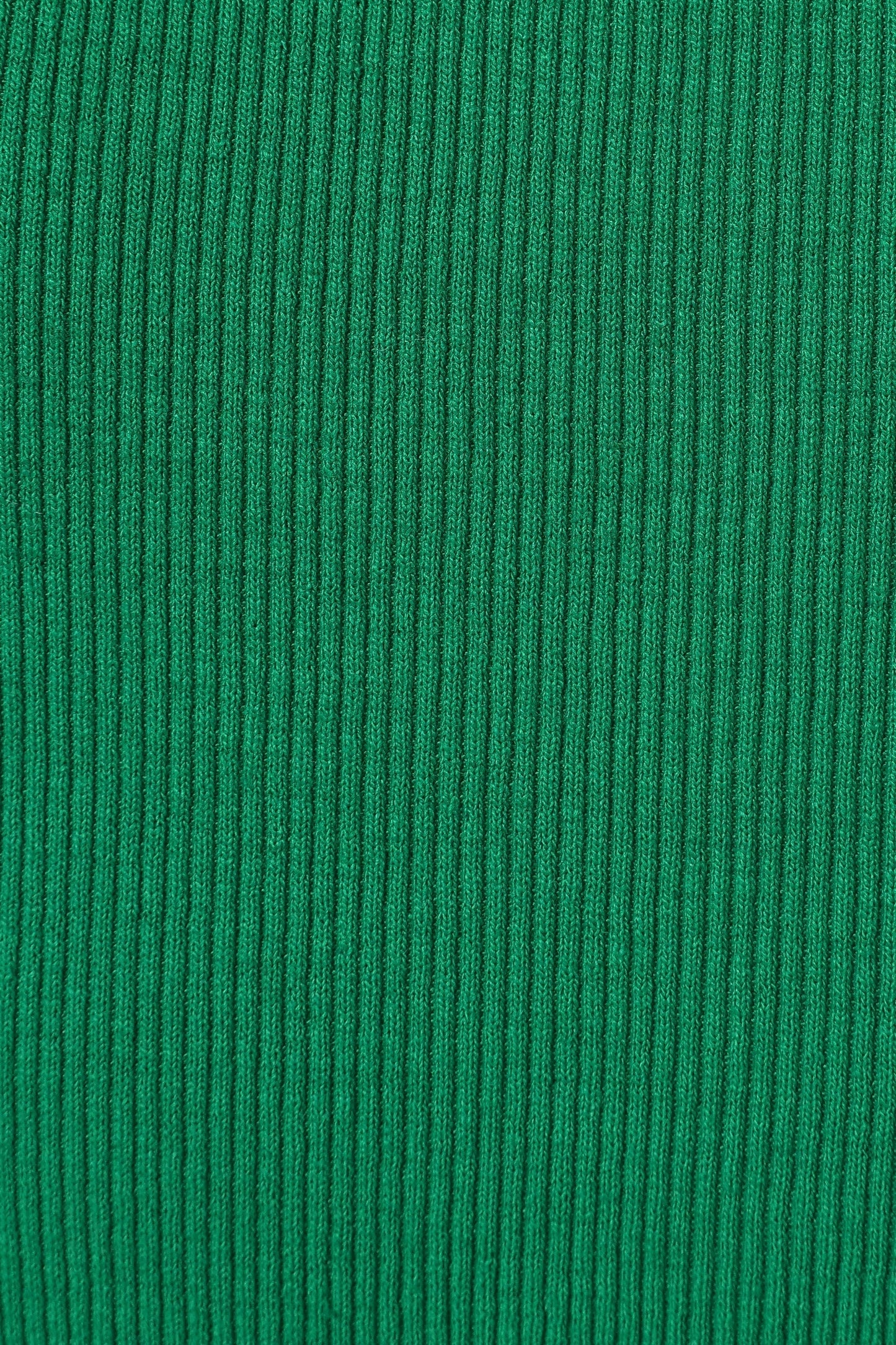 Ari Ribbed Tank Top - Green