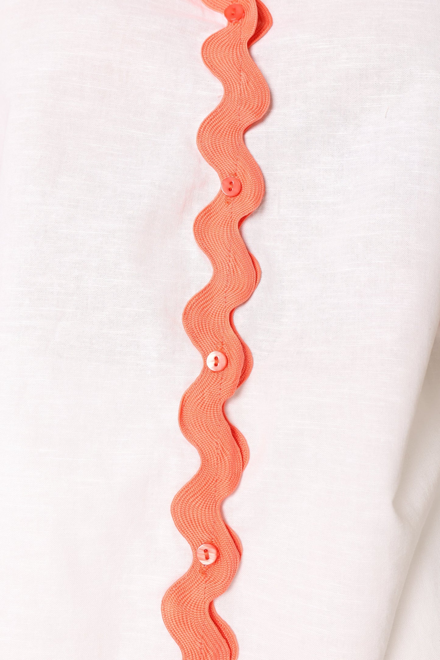 Harry Shirt - White/Melon