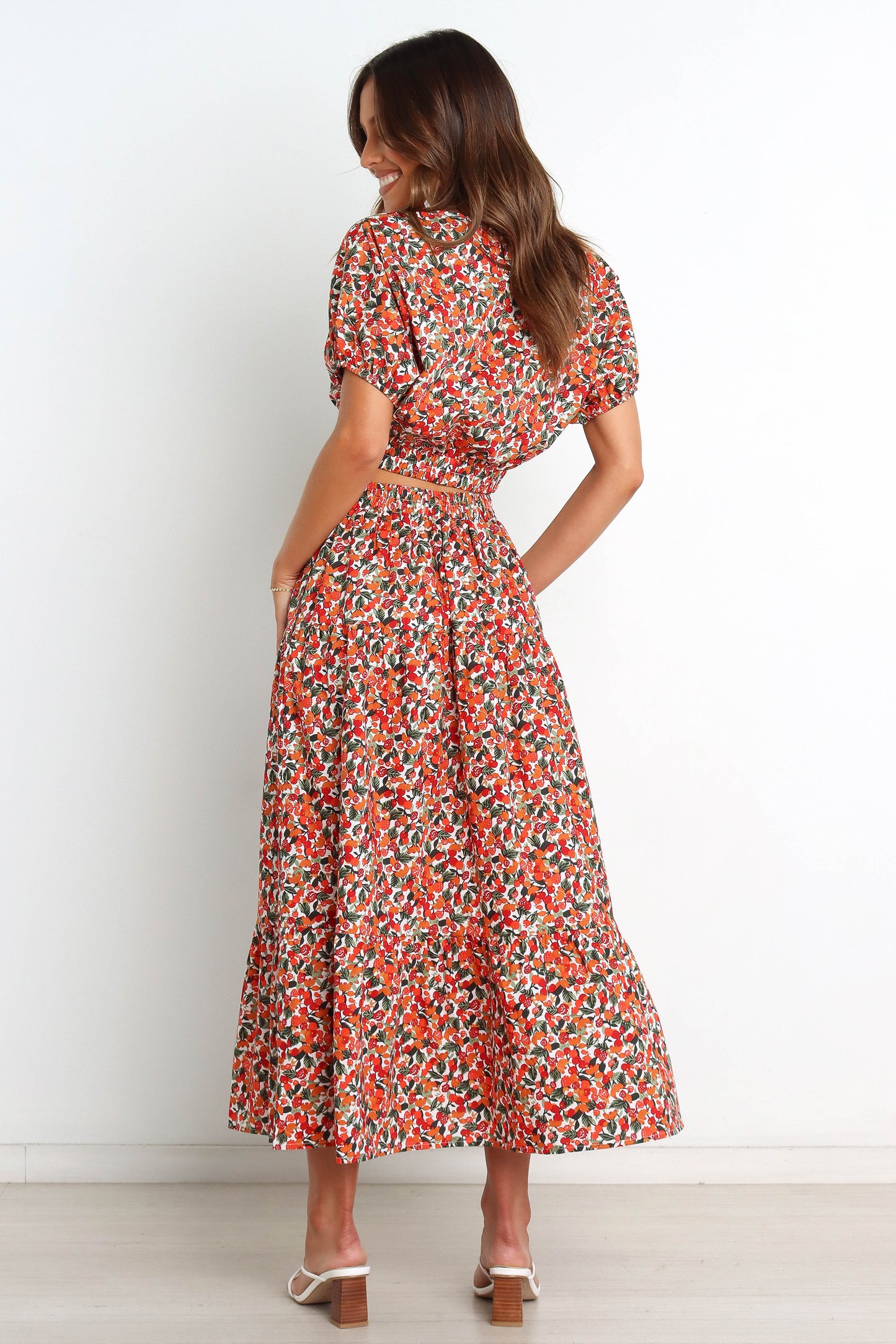 Izzy Top - Red Multi