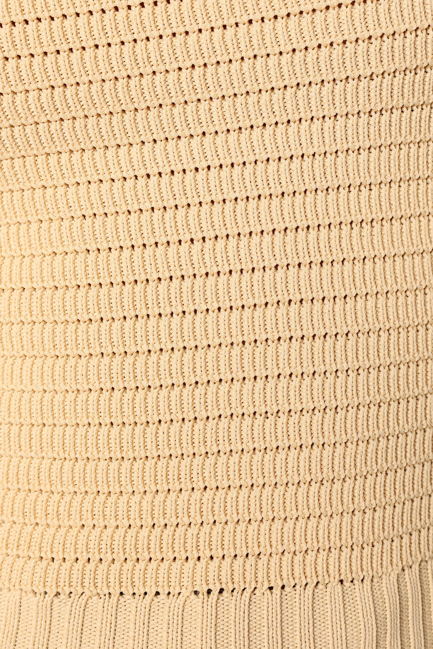 Zia Strapless Knit Top - Lemon