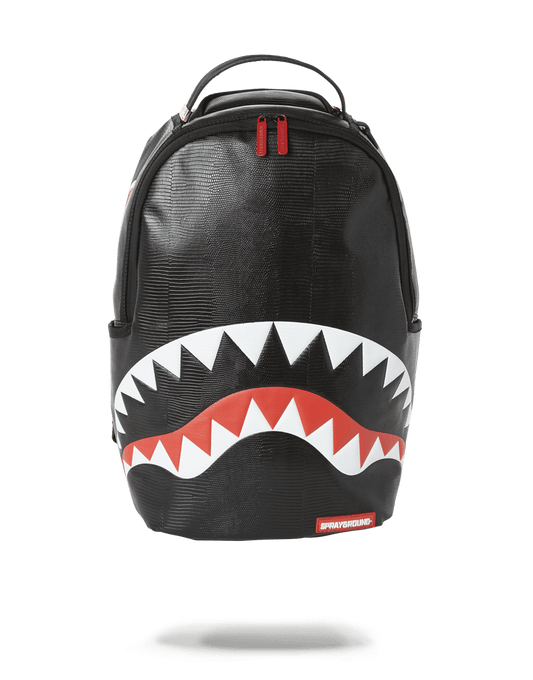 BLACK REPTILE SHARK BACKPACK (ONE OF ONE)