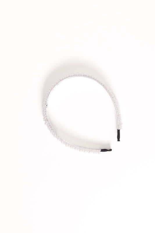 Simona Headband - Pearl