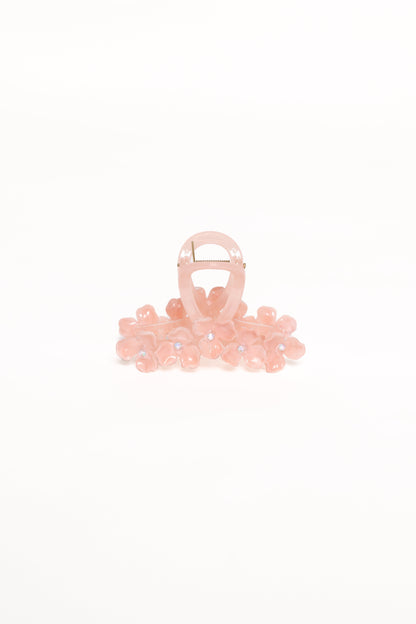 Shiloh Flower Hair Clip - Pink