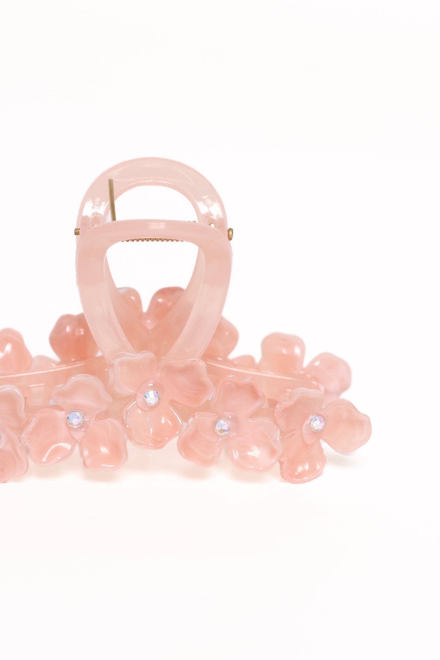 Shiloh Flower Hair Clip - Pink