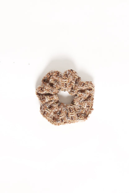 Riley Scrunchie - Brown
