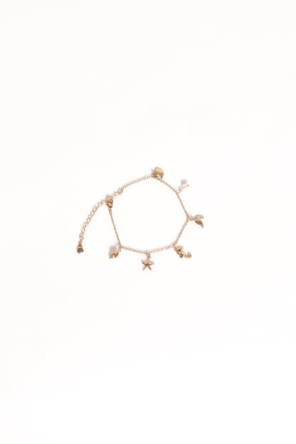 Alex Charm Bracelet - Gold