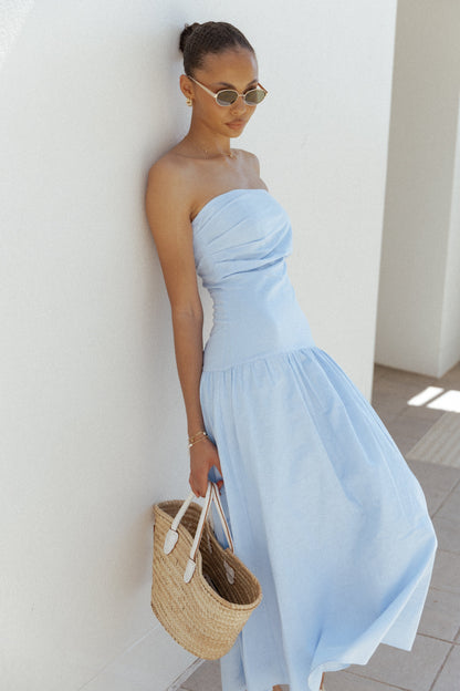 Stella Maxi Dress - Cornflower